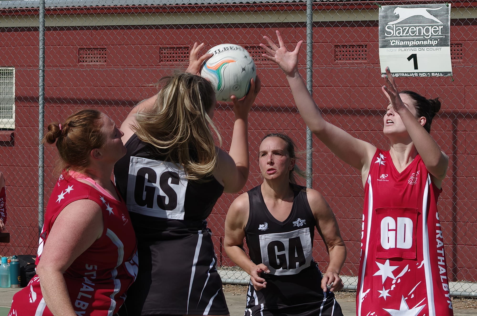 Strathalbyn netballers dominated the court over the weekend, crushing Magpie competitors