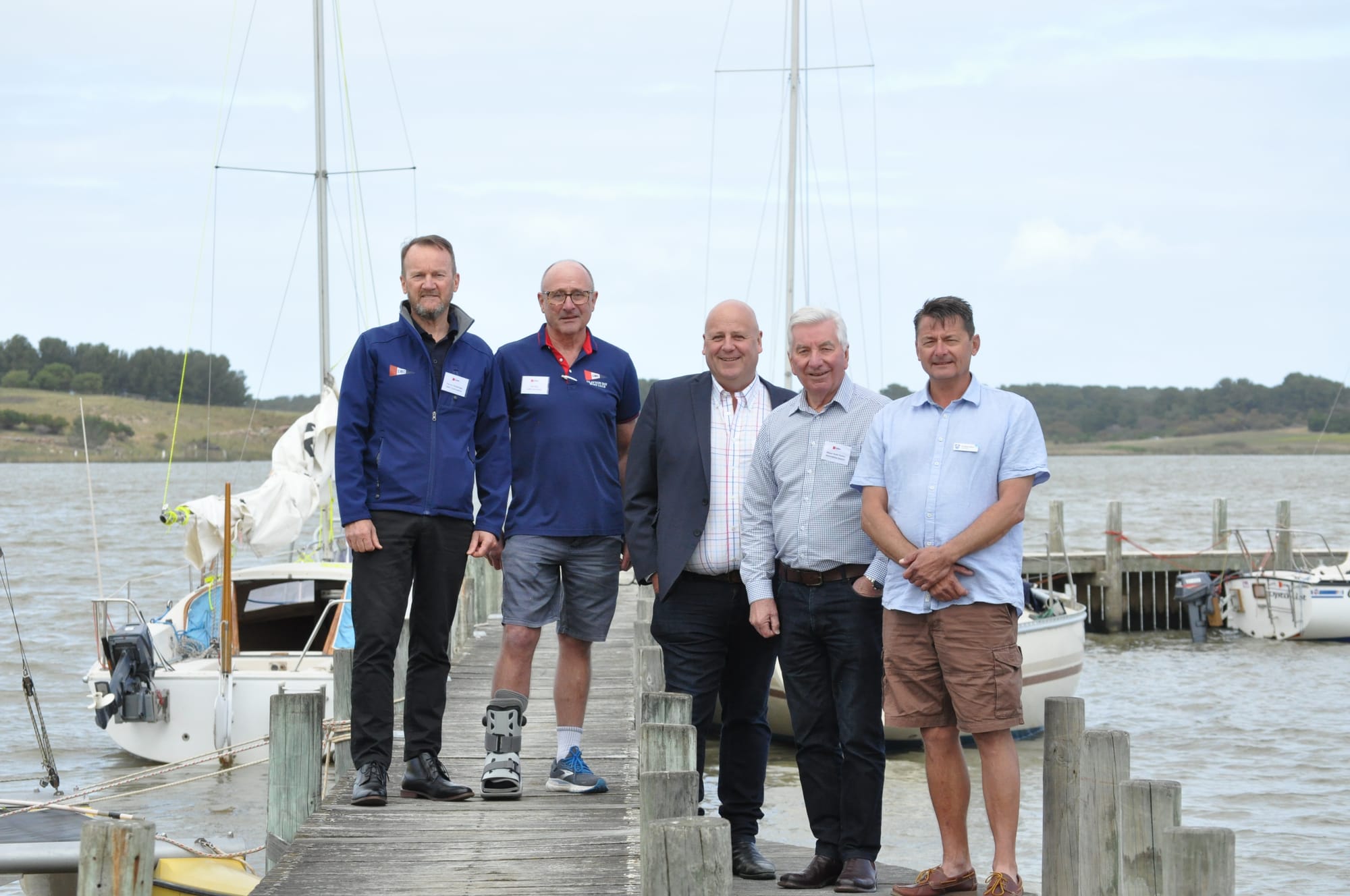Boaties on board for celebration