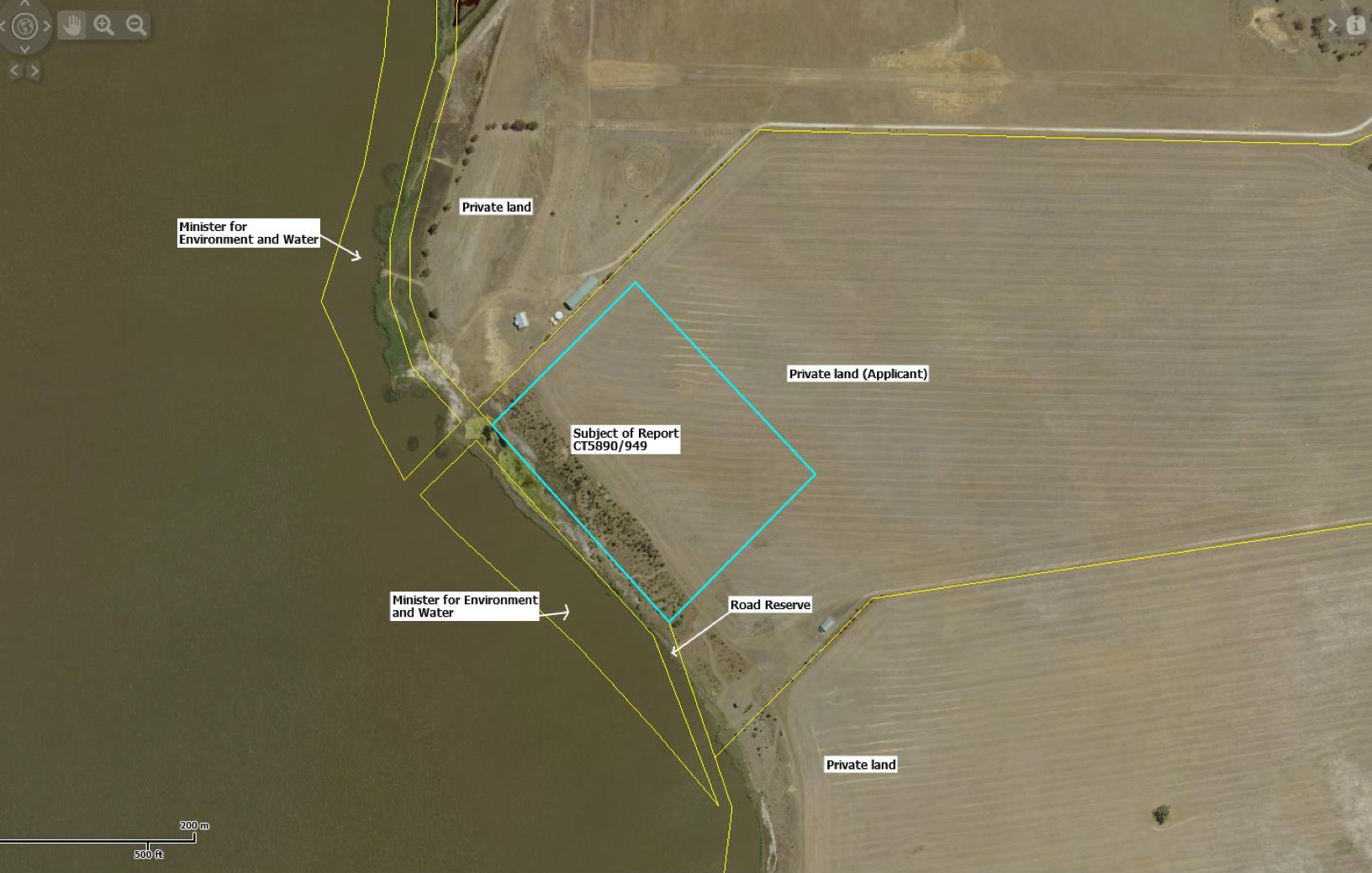 Proposed sale of inaccessible Clayton Bay land