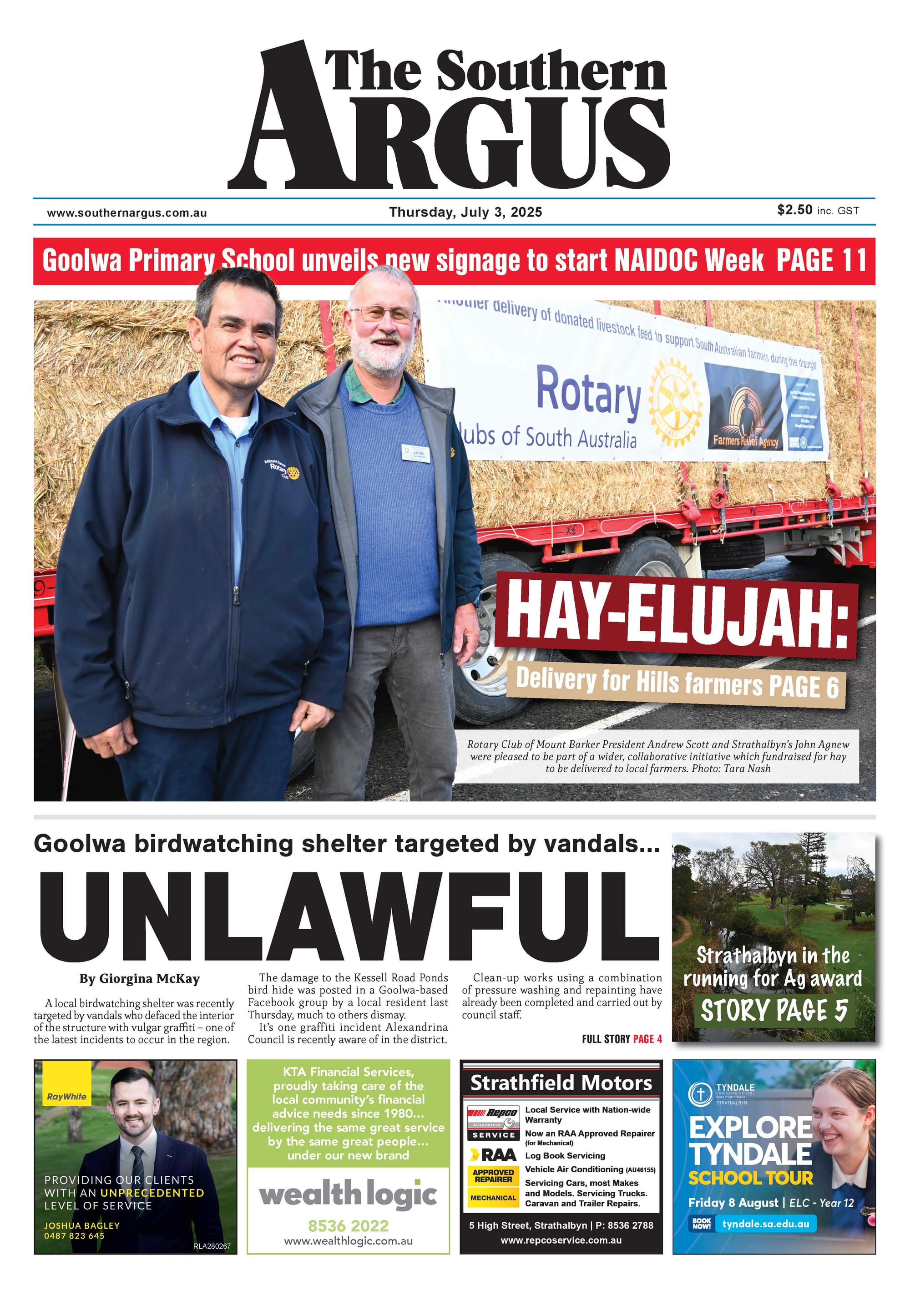 The Southern Argus - July 3, 2025