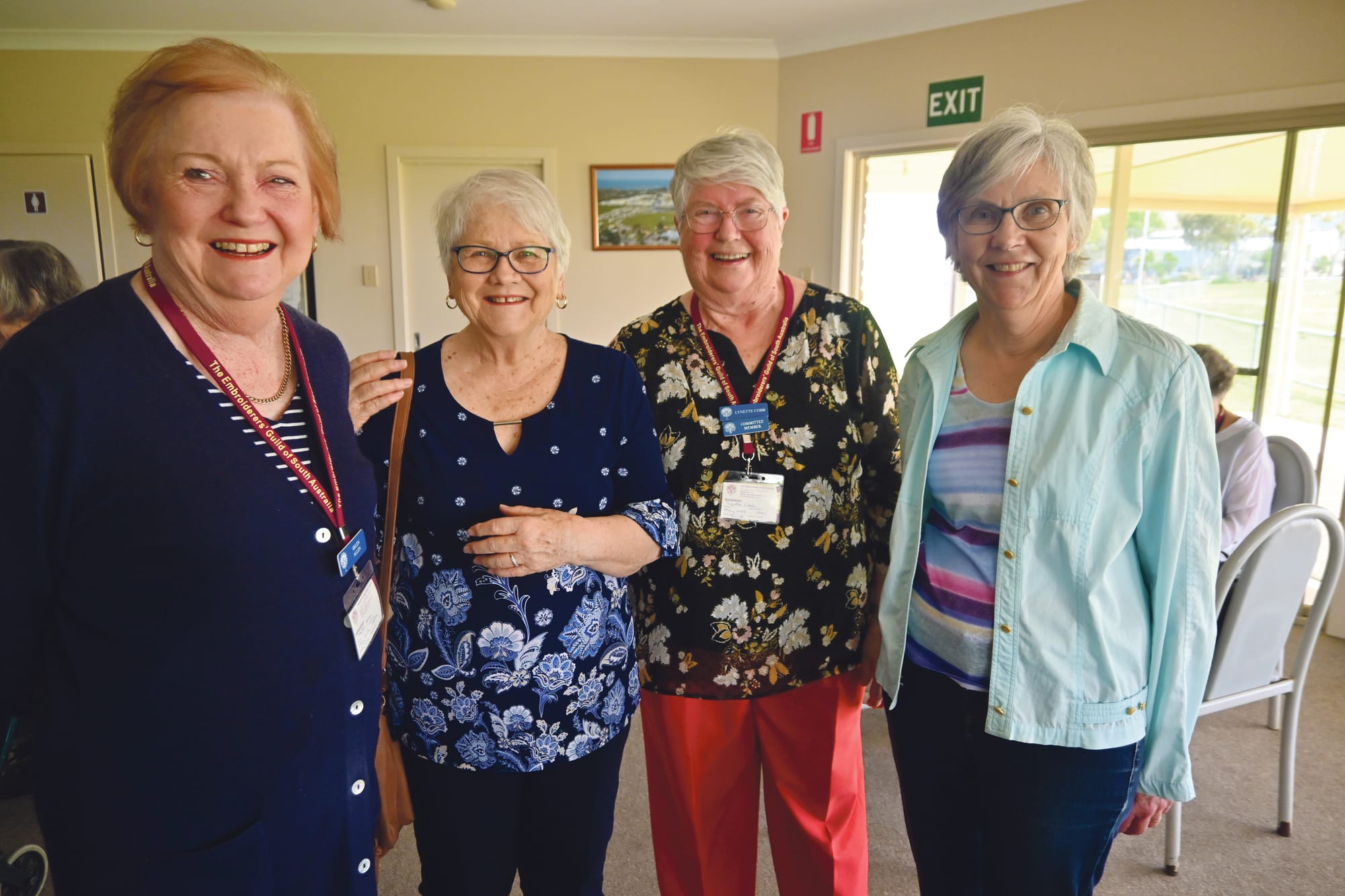 30 years of yarns over coffee for local embroiderers group