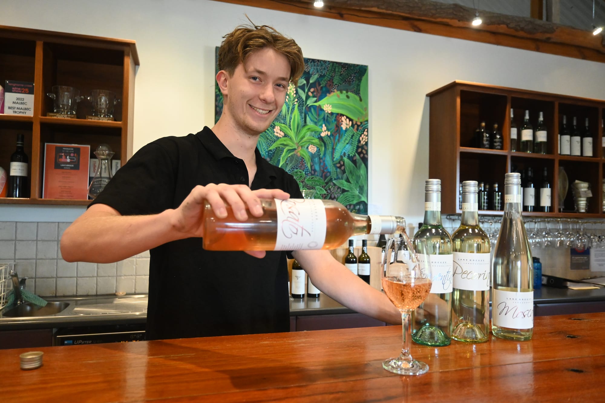 Breezy, warm days at Lake Breeze