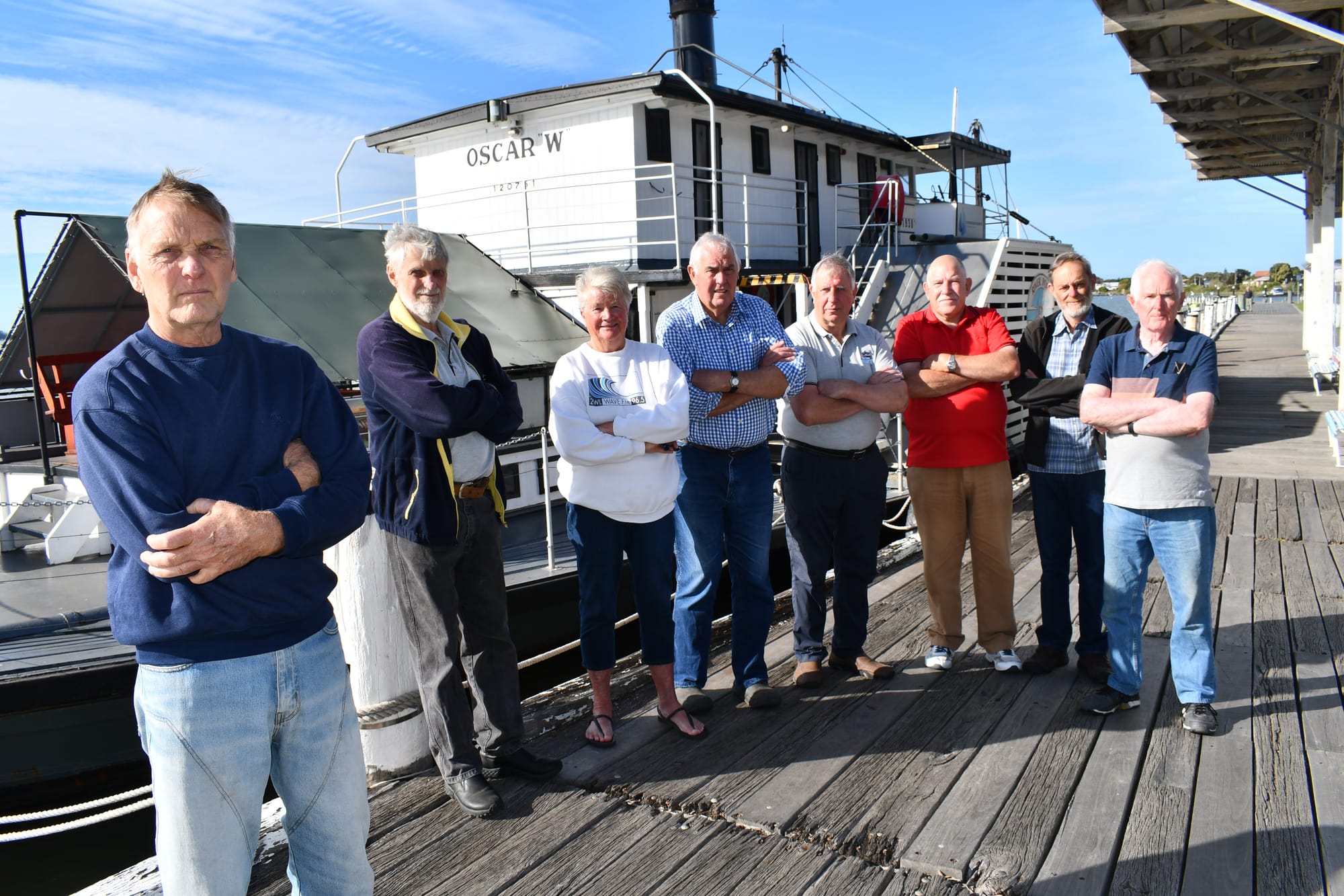 Goolwa wharf council decision concerns Friends of the Oscar W volunteers
