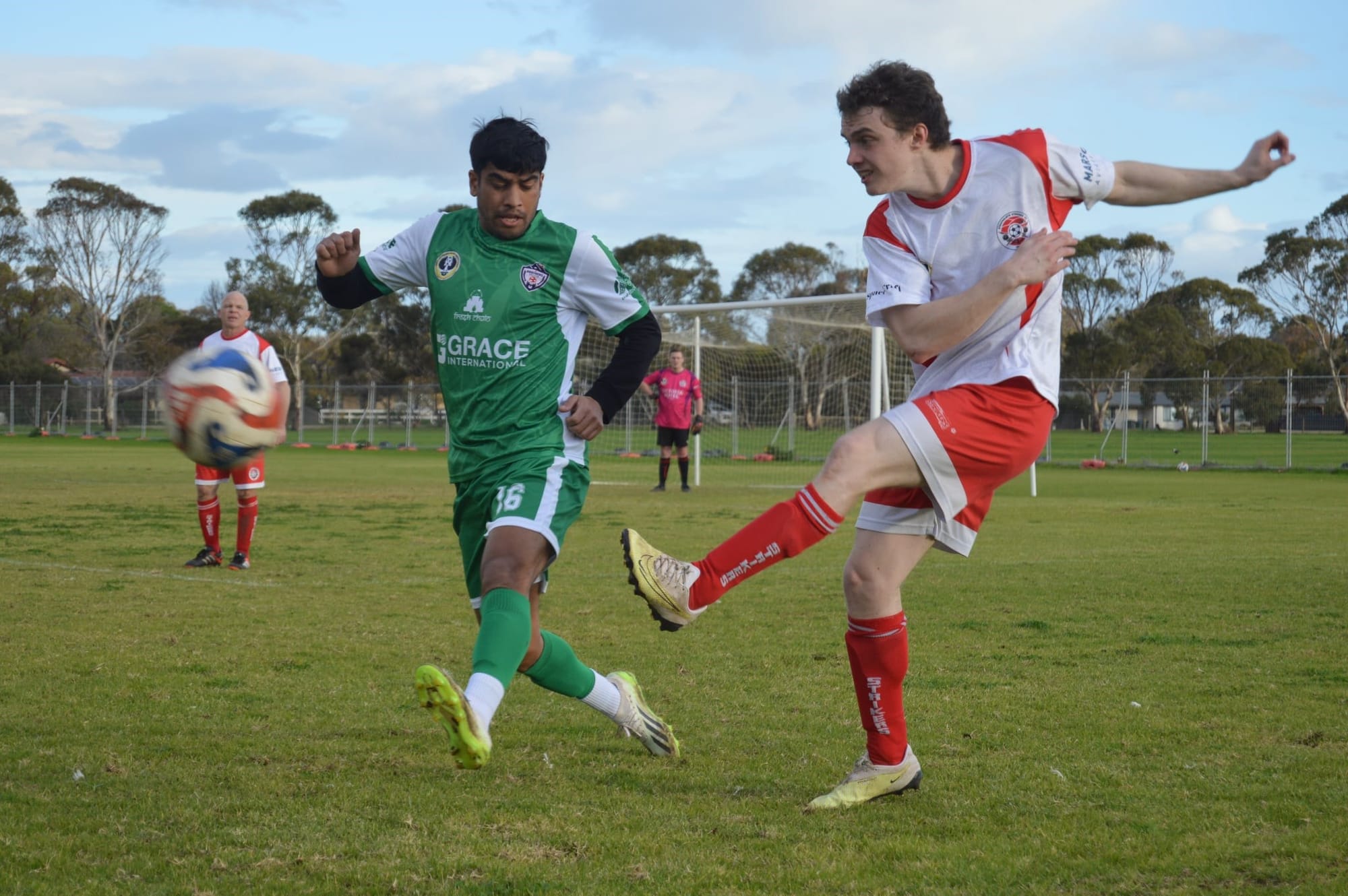 Strikers score first win of the season