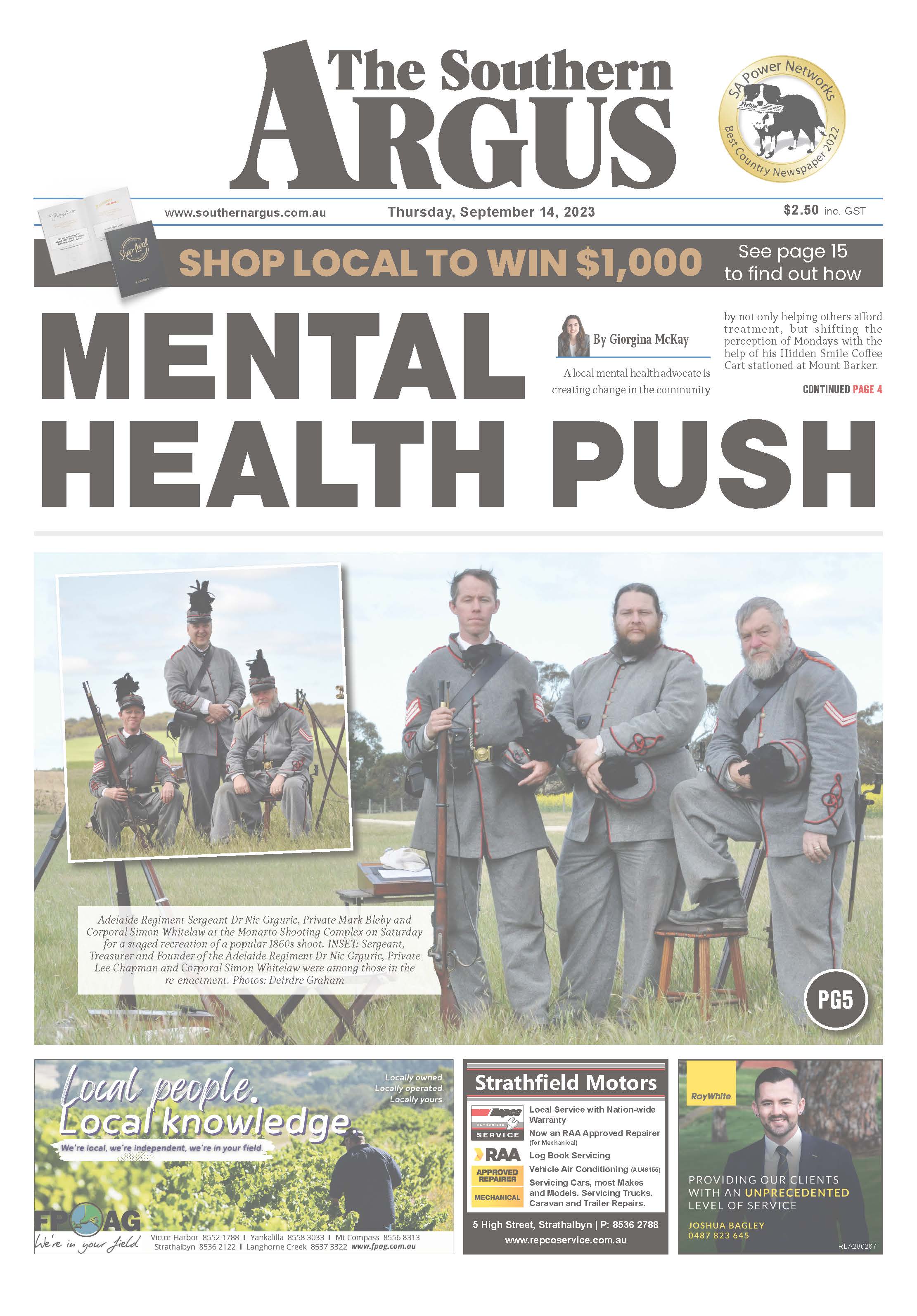 The Southern Argus - September 14, 2023