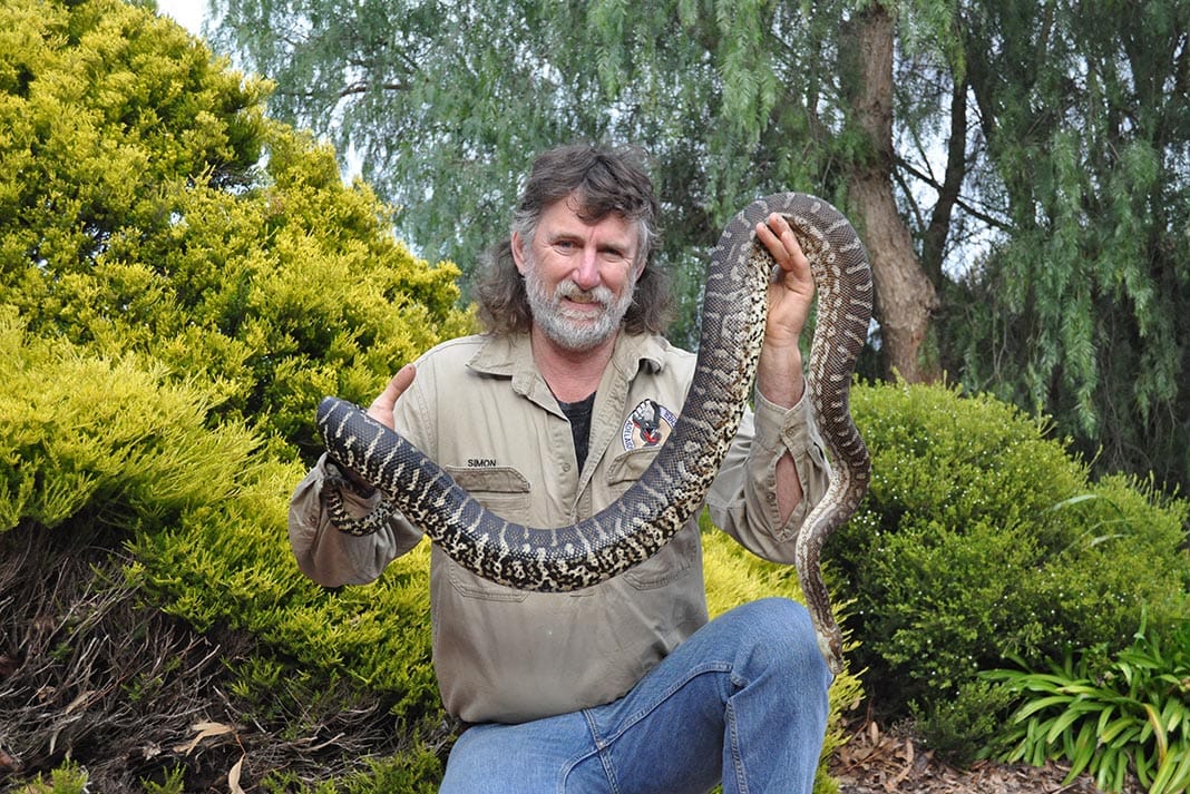 Preparing for our slithery friends