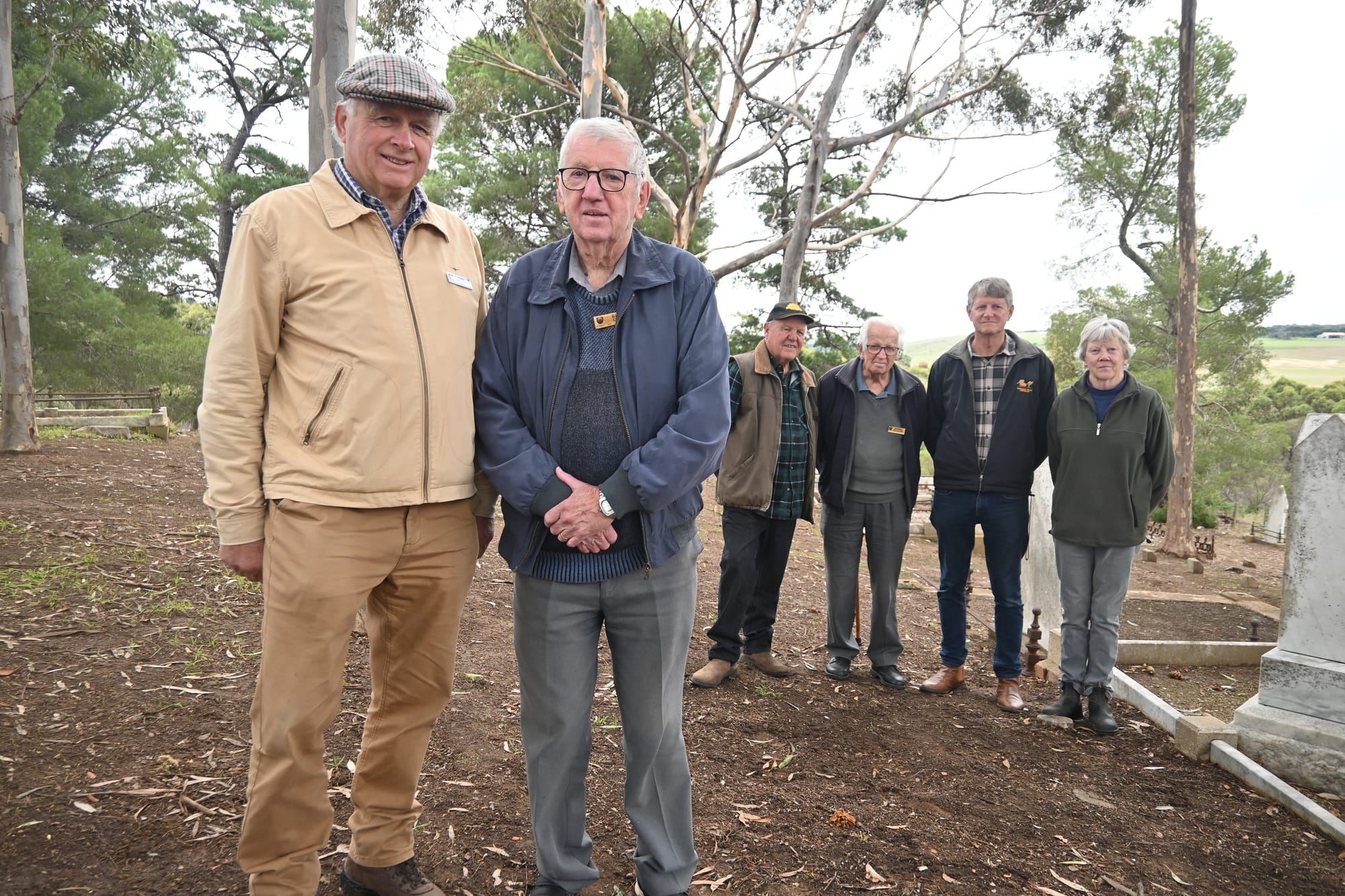 Local stories uncovered at Currency Creek Cemetery