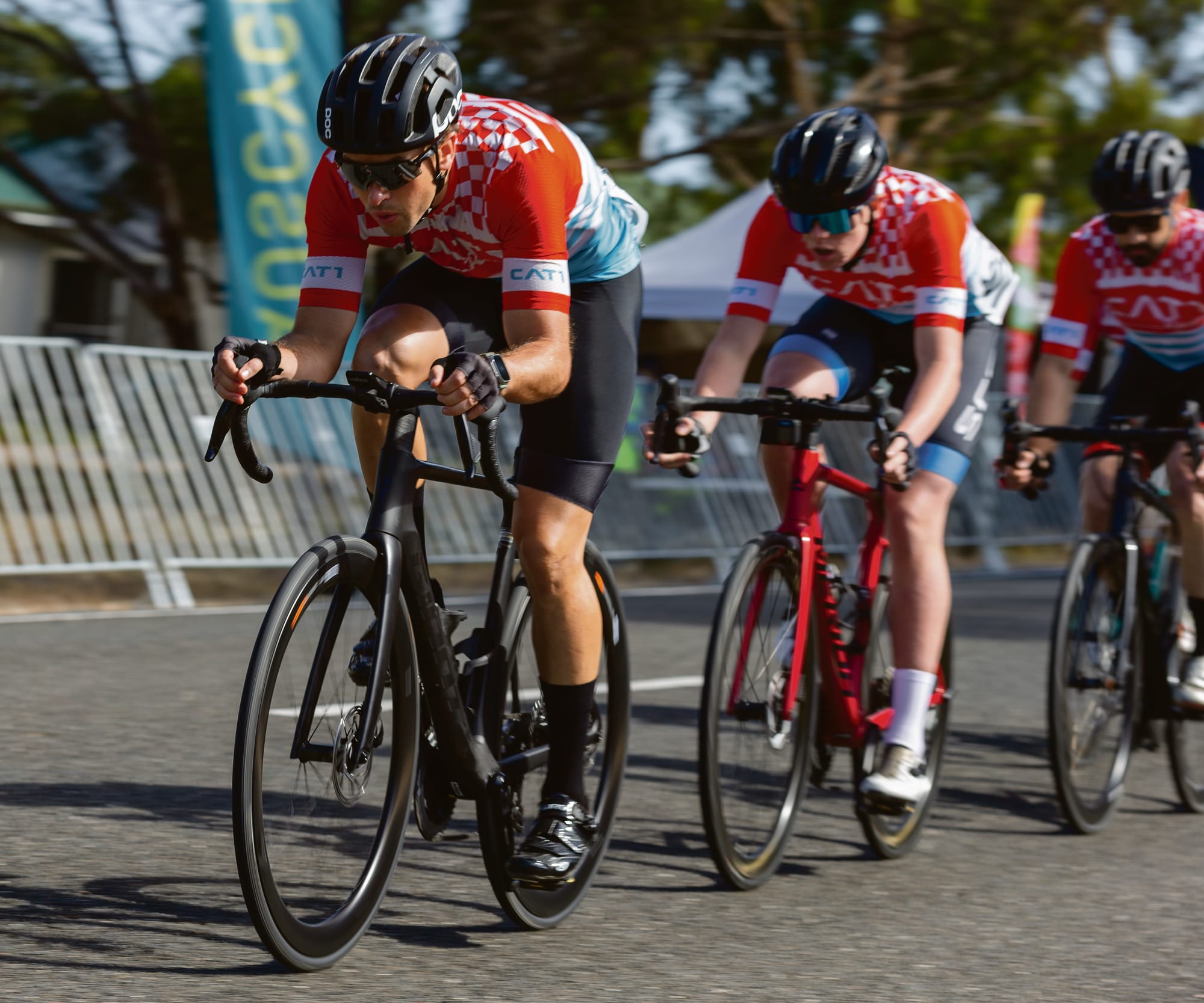 Cyclists race through region