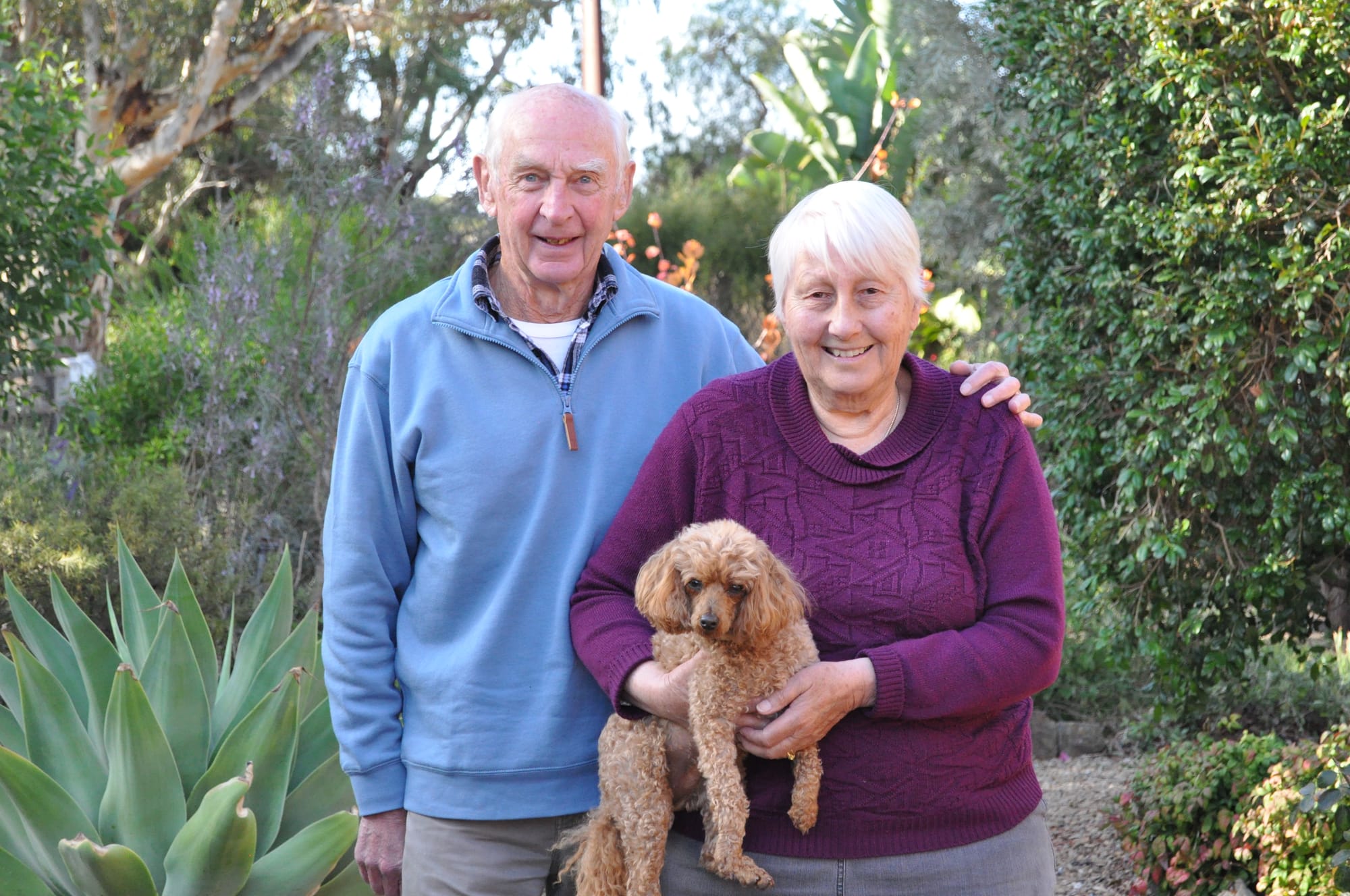 Couple clocks up more than 50 years as volunteers