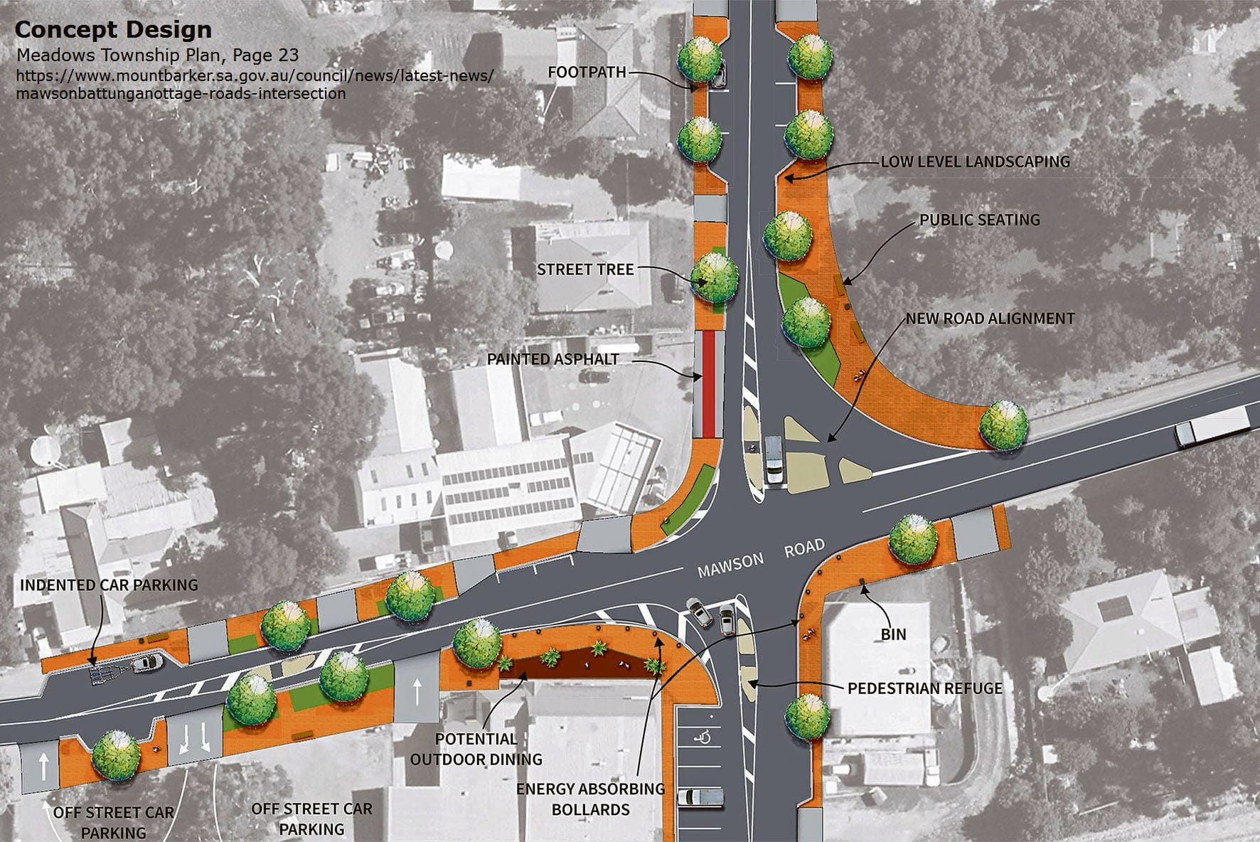 Intersection improvement for Meadows following community consultation