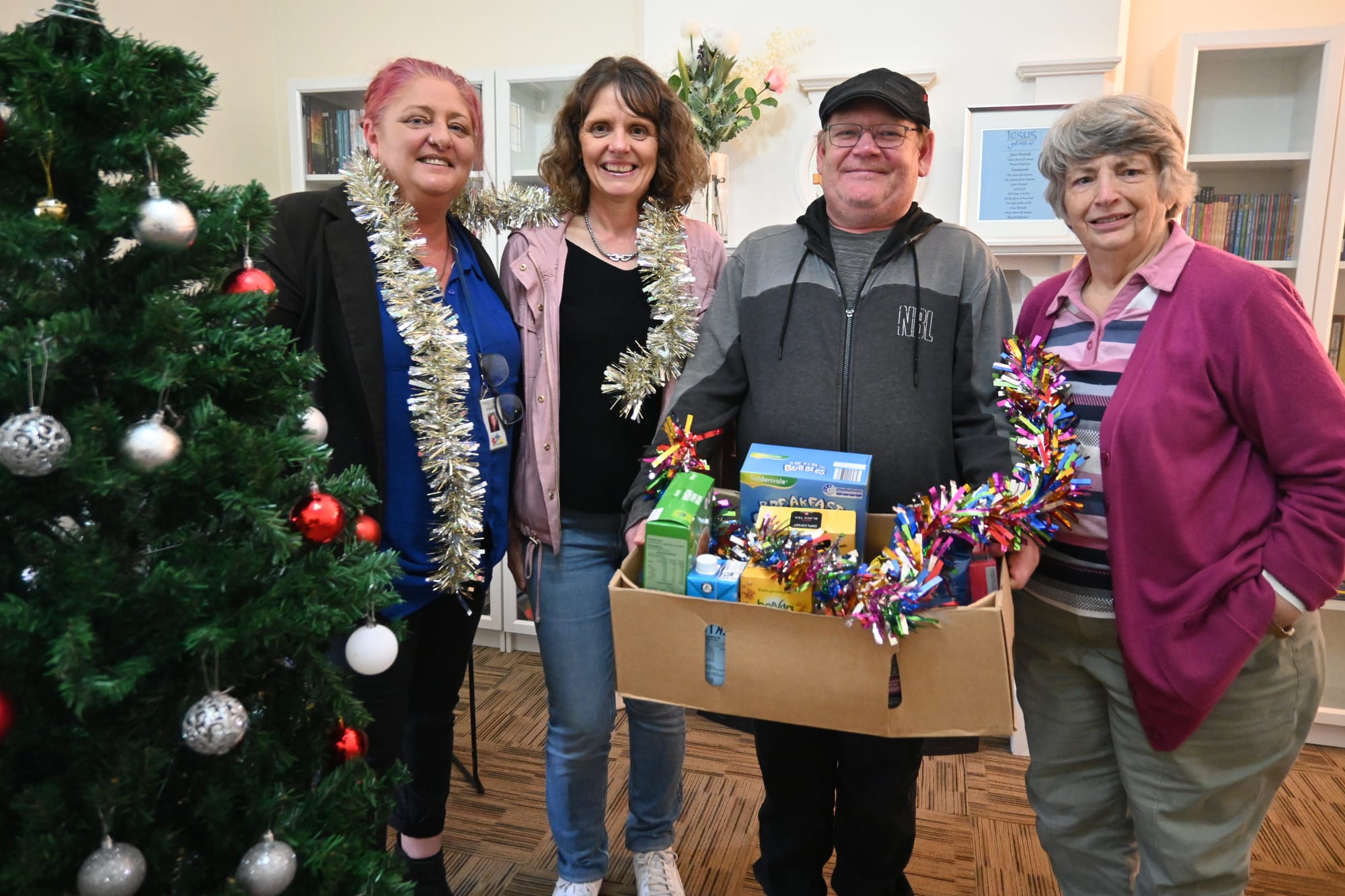 GIFT OF GIVING: Christmas hampers in higher demand