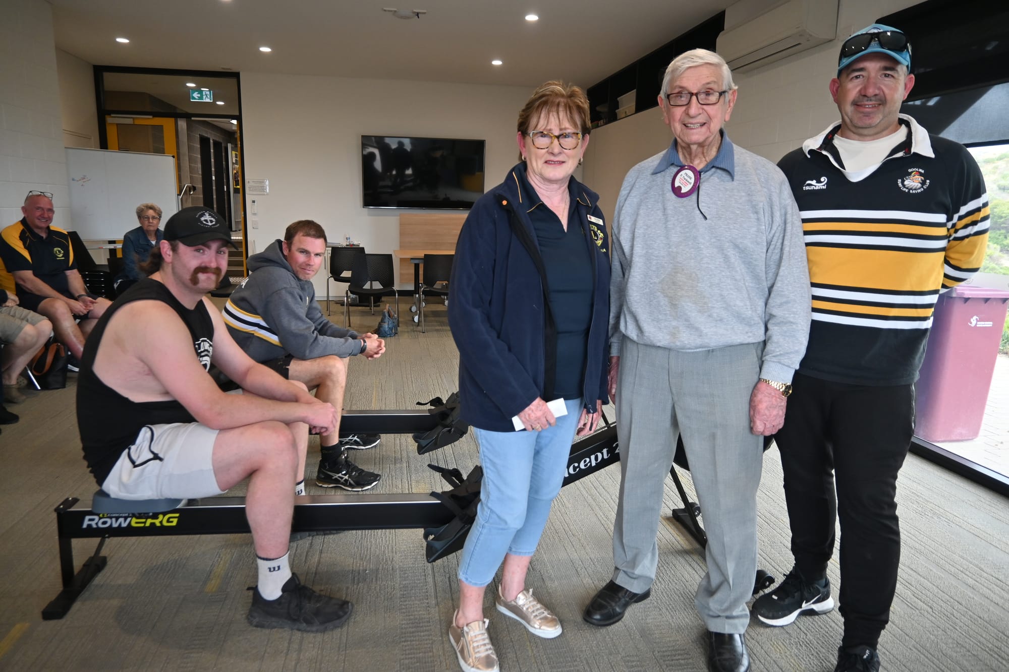 SAND-TASTIC DONATION: Lions contribute to local surf lifesaving club