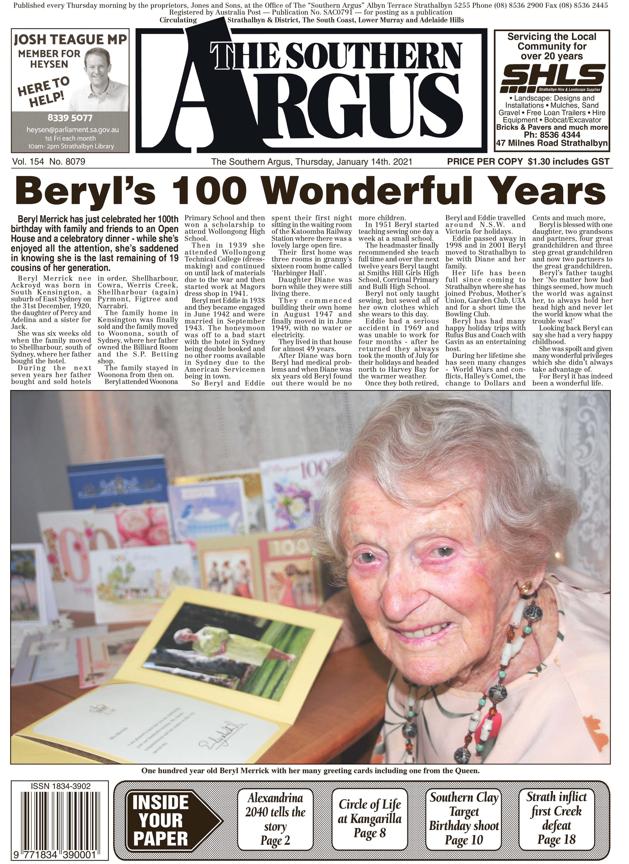 The Southern Argus - January 14, 2021