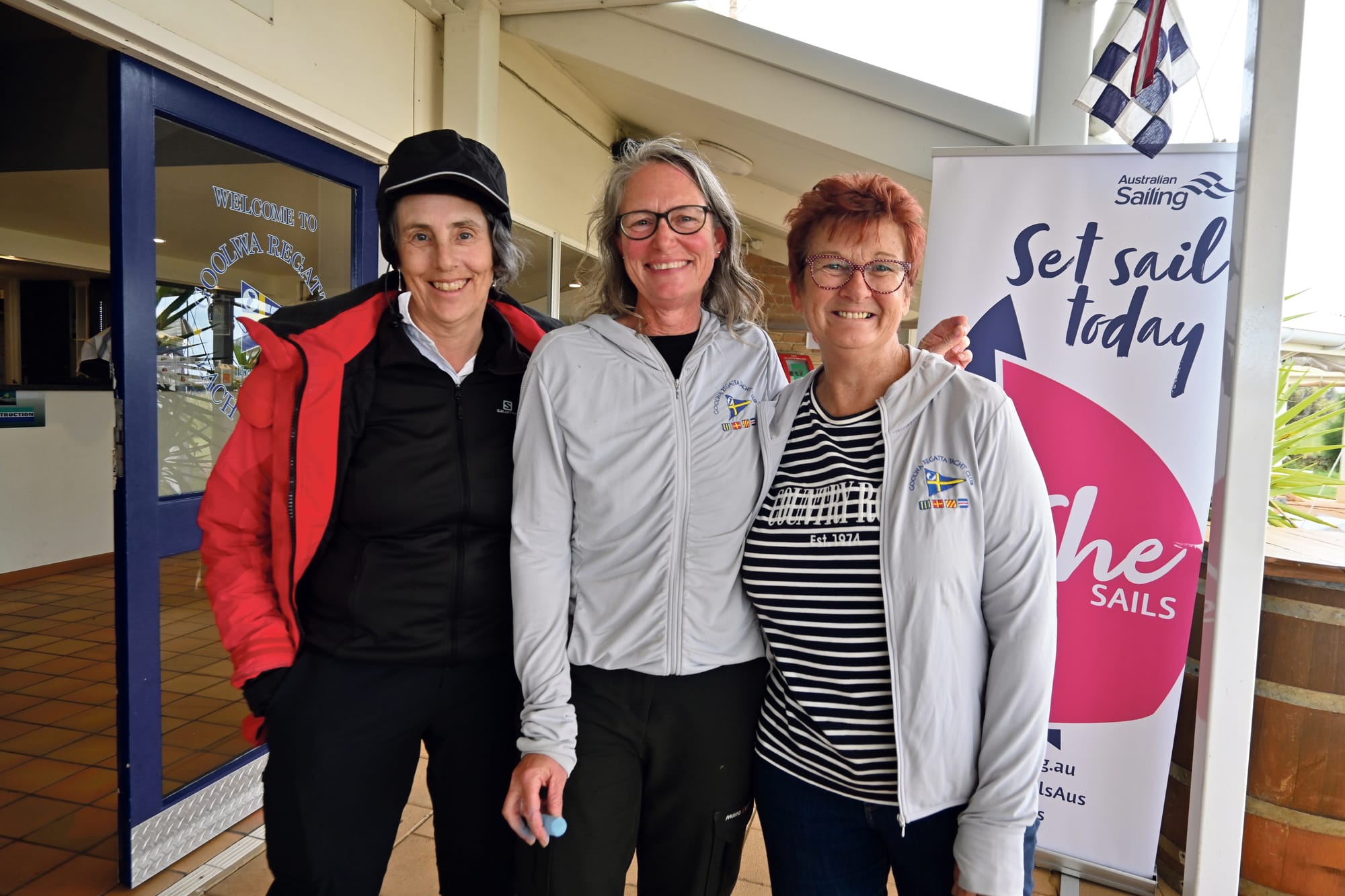 Women aboard… Goolwa welcomes new sailors