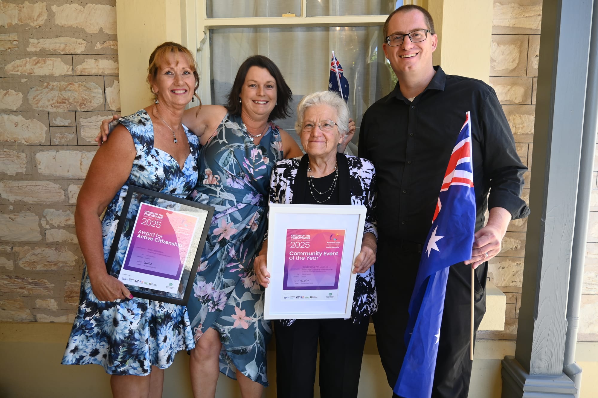 Brukunga volunteers take home two awards