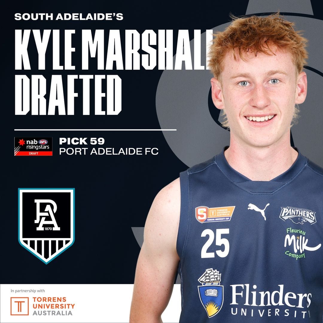 McLaren talent drafted to Port Adelaide