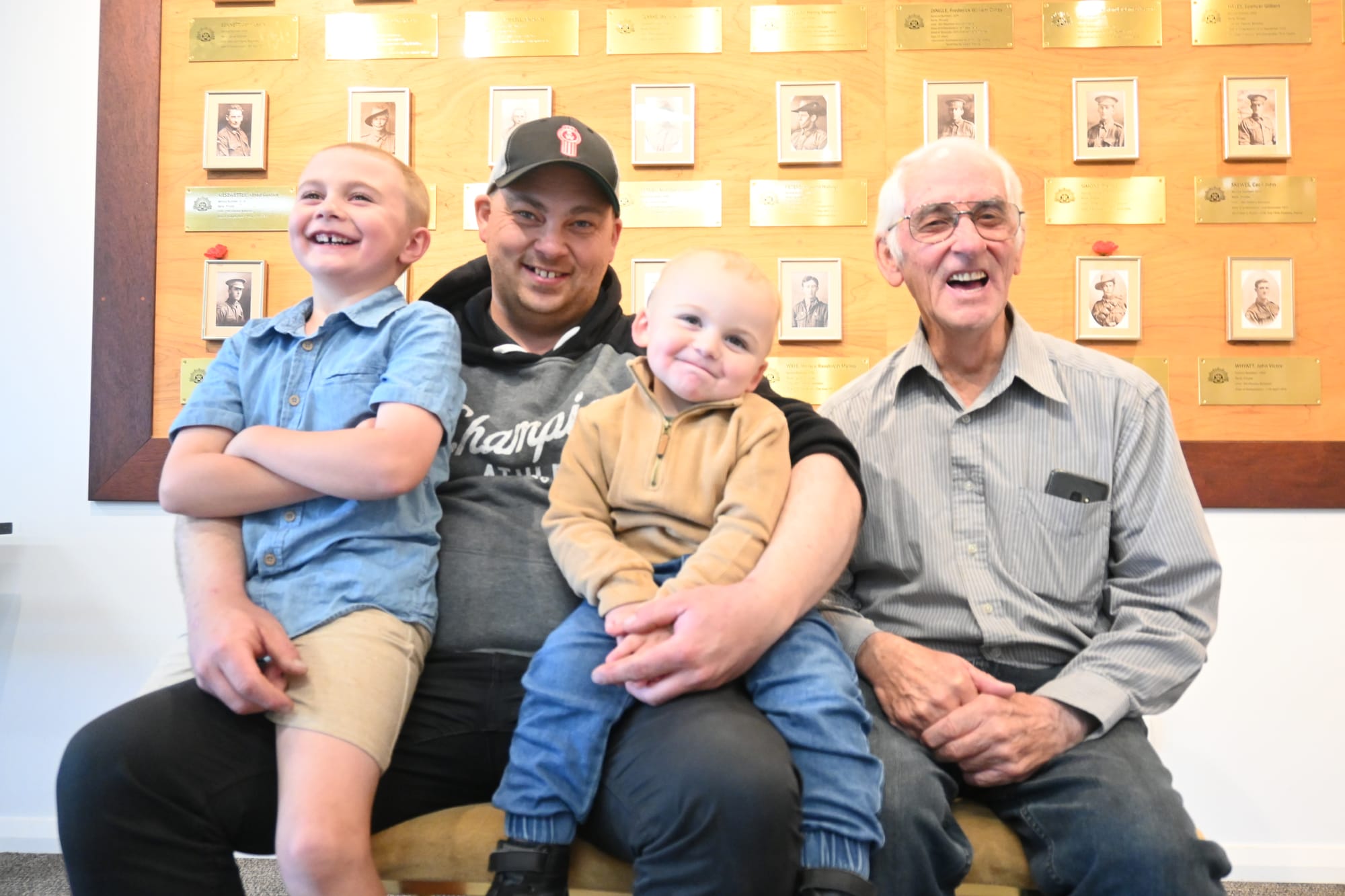 Generations remember who came before for Anzac Day