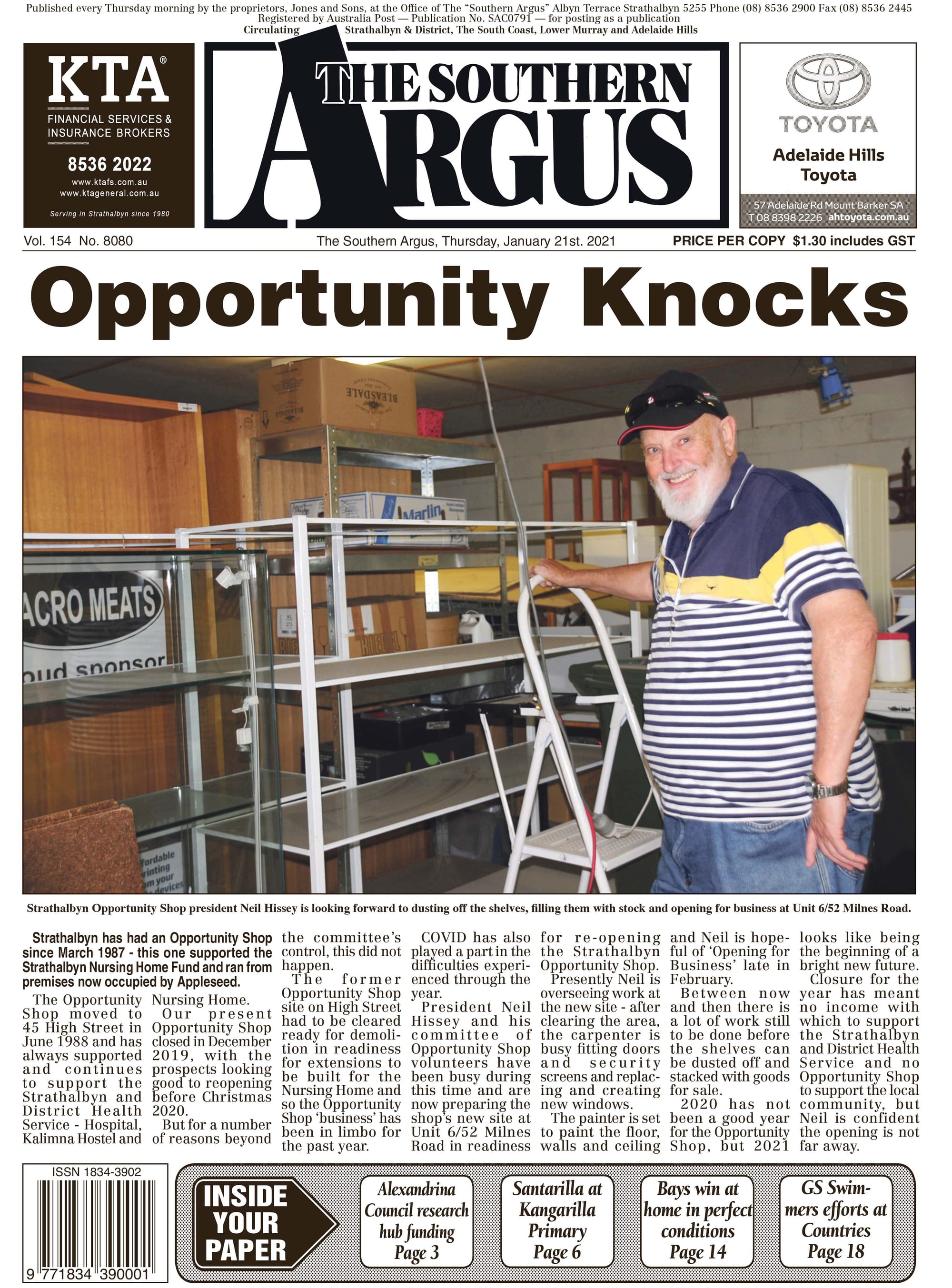 The Southern Argus - January 21, 2021