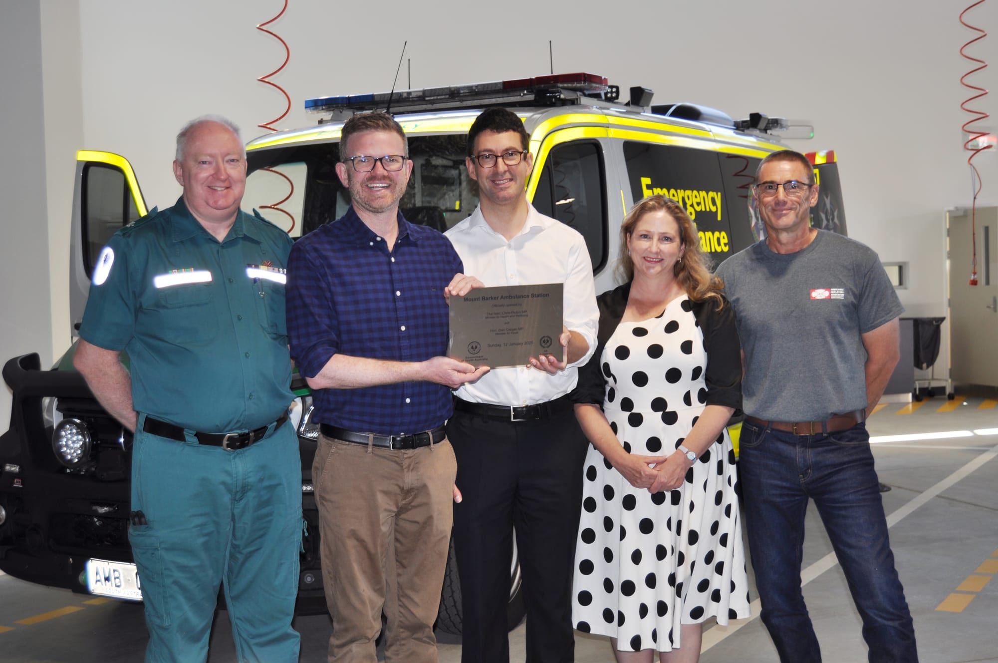 New Mt Barker ambulance station doors open