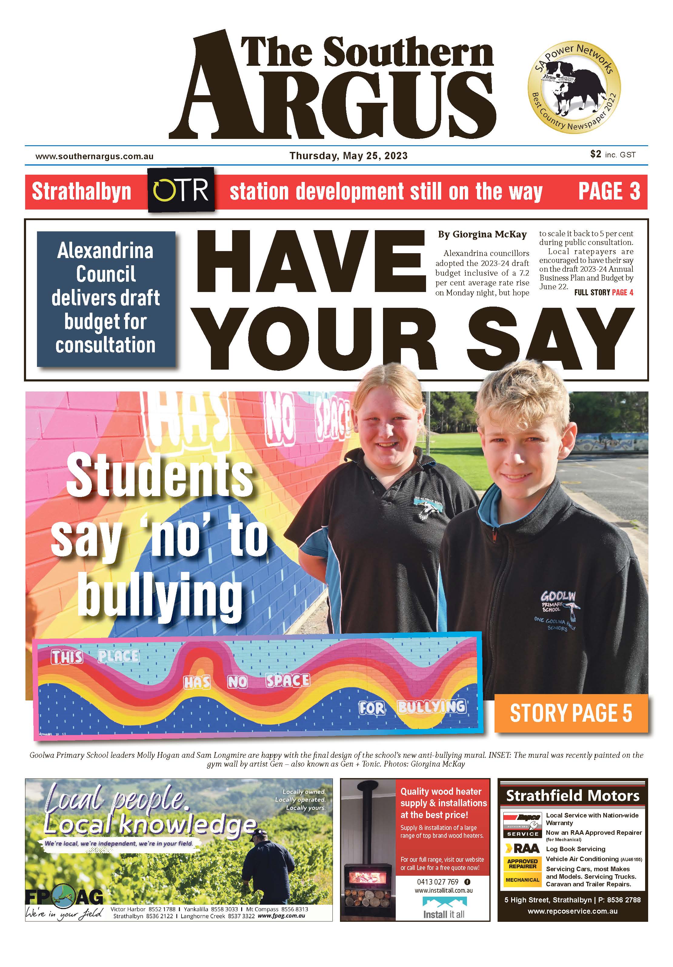 The Southern Argus - May 25, 2023
