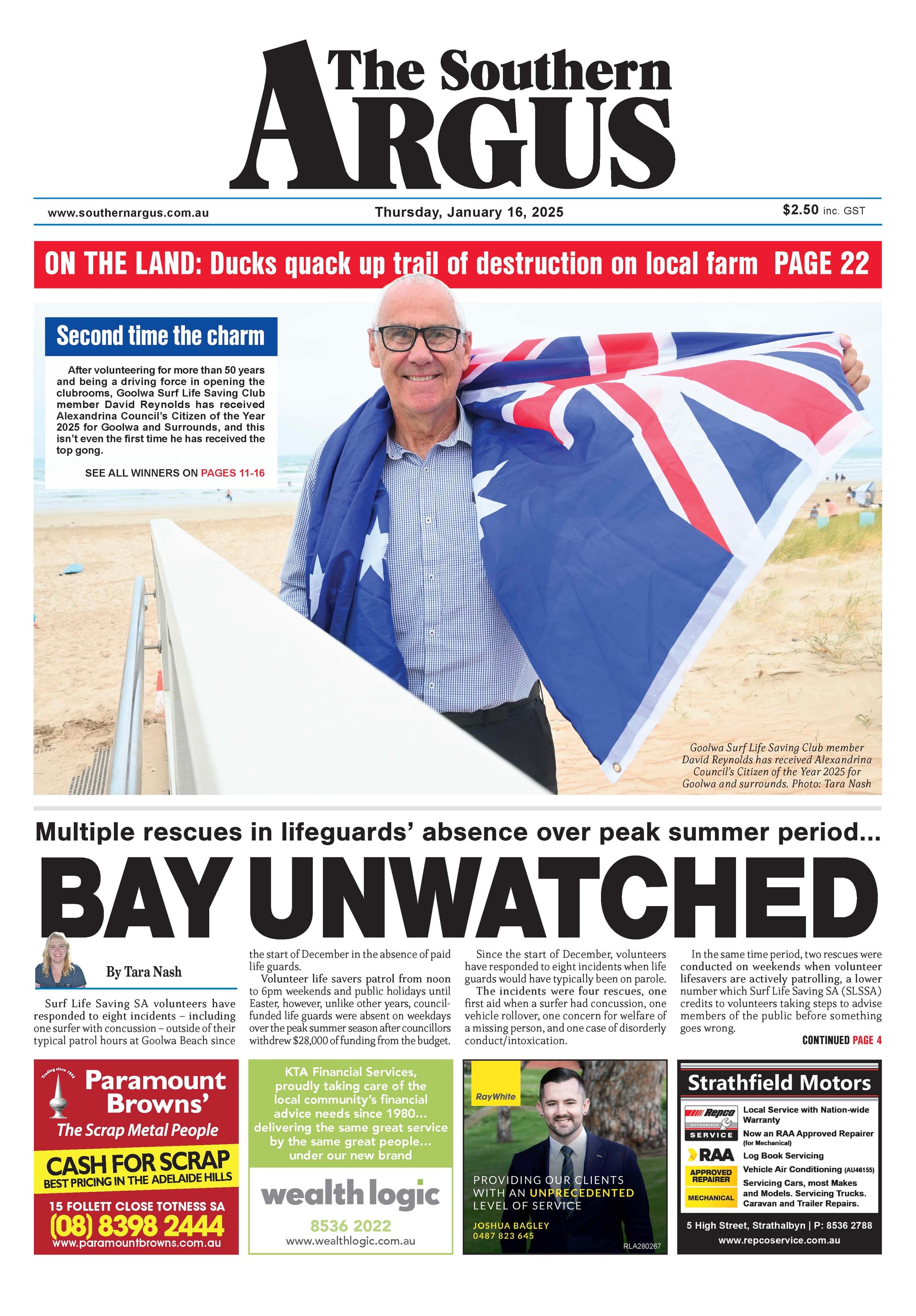 The Southern Argus - January 16, 2025