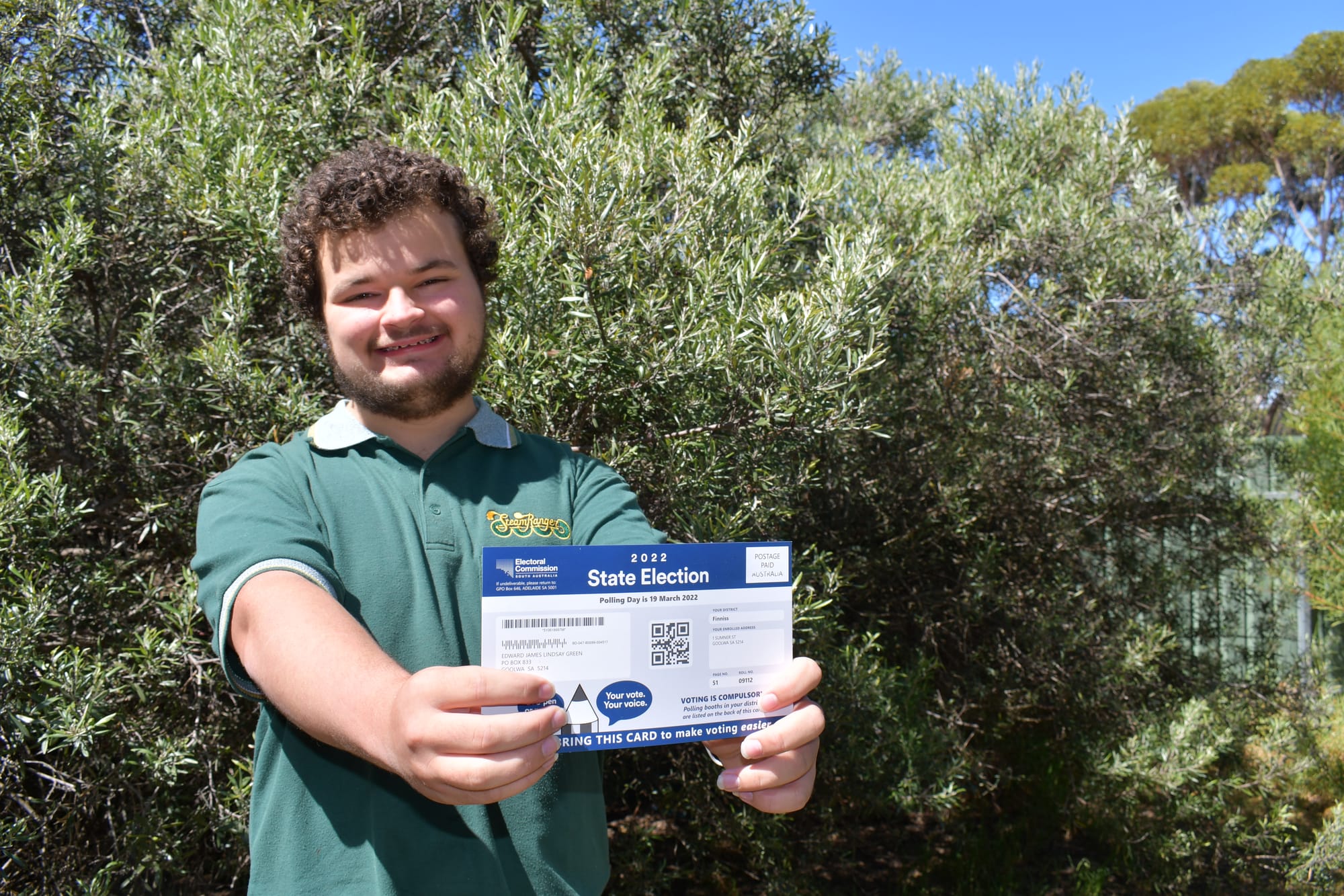 First-time voter encourages residents to do their research ahead of Saturday’s State Election