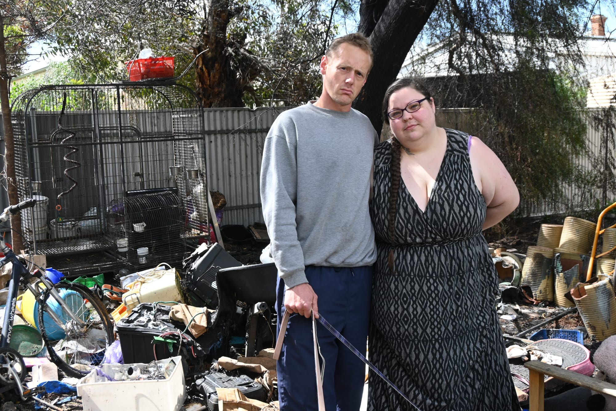 Milang couple’s home almost destroyed by fire