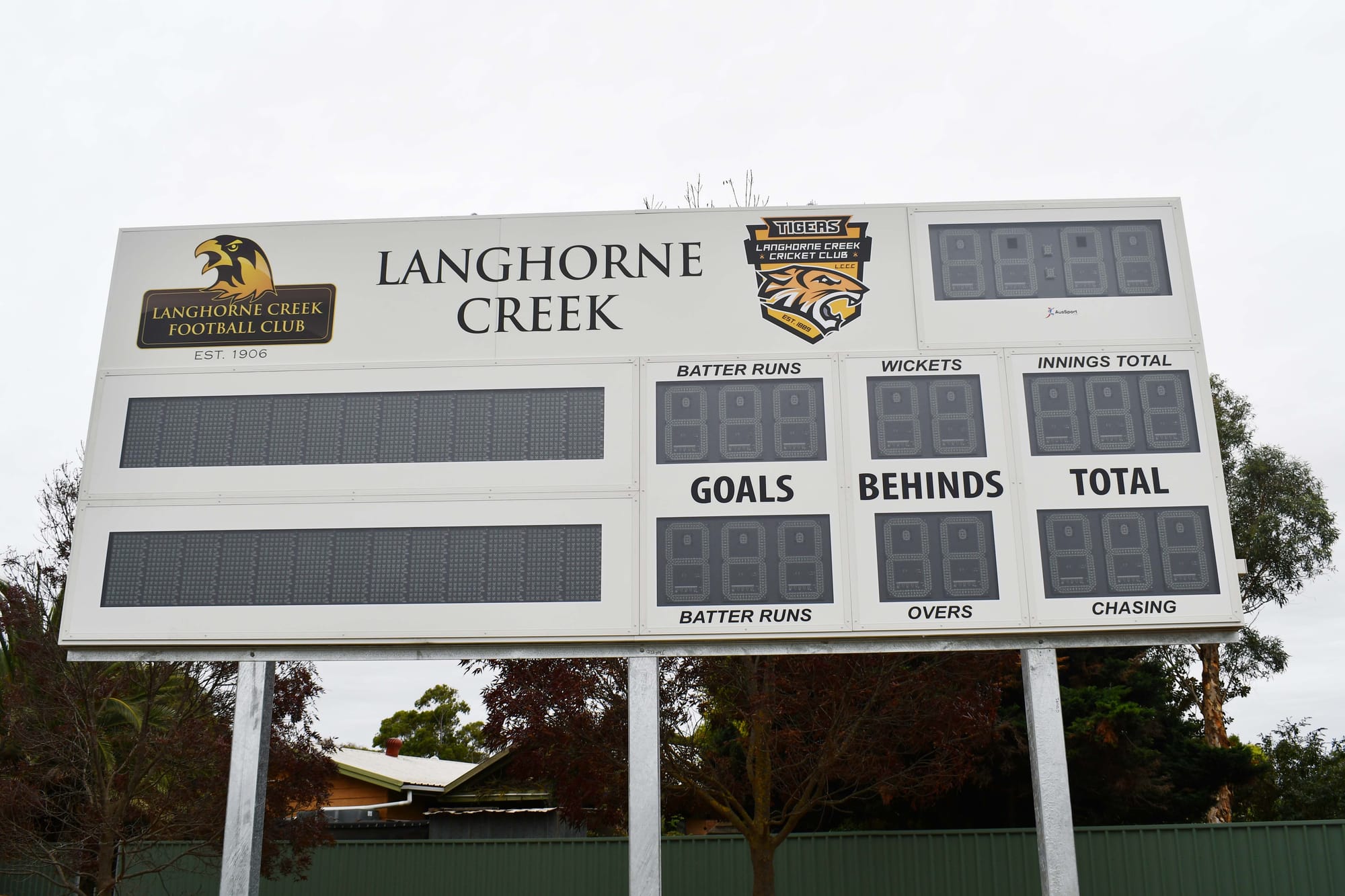 Scoreboard brings ‘new era’ for Langhorne Creek sporting clubs