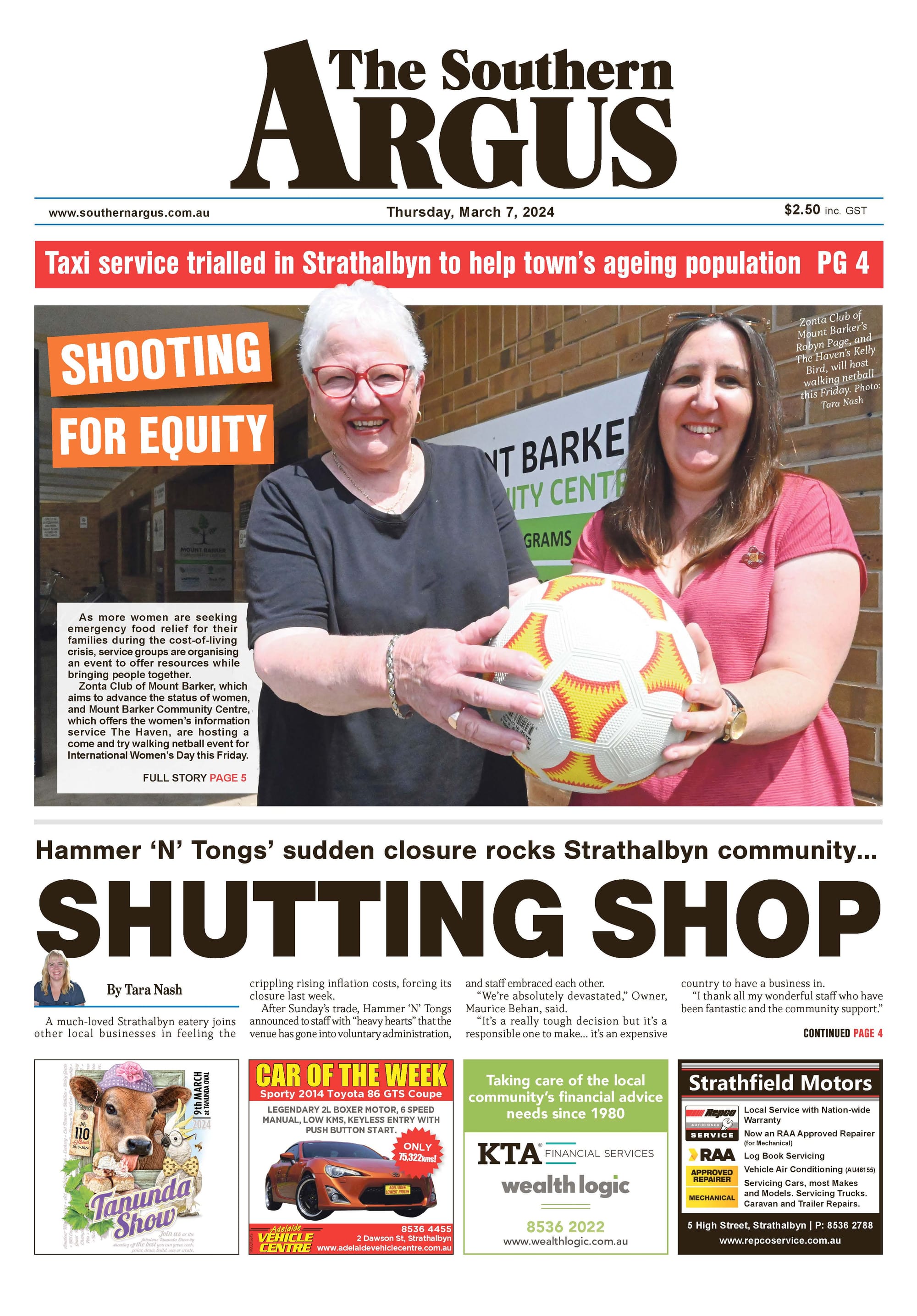 The Southern Argus - March 7, 2024