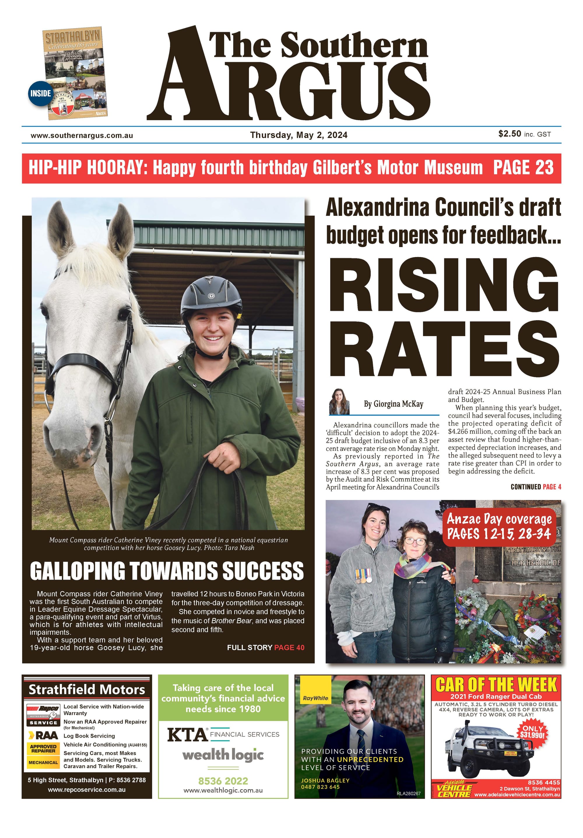 The Southern Argus - May 2, 2024