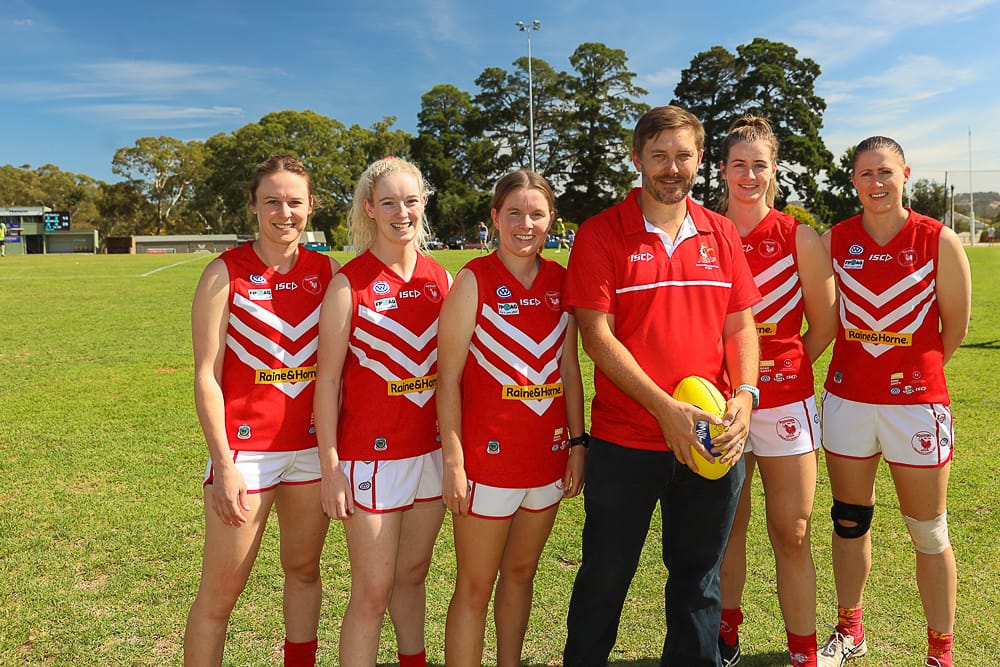 Strathalbyn female footballers dominate Yankalilla in round 2 of GSFLW’s 2022 season