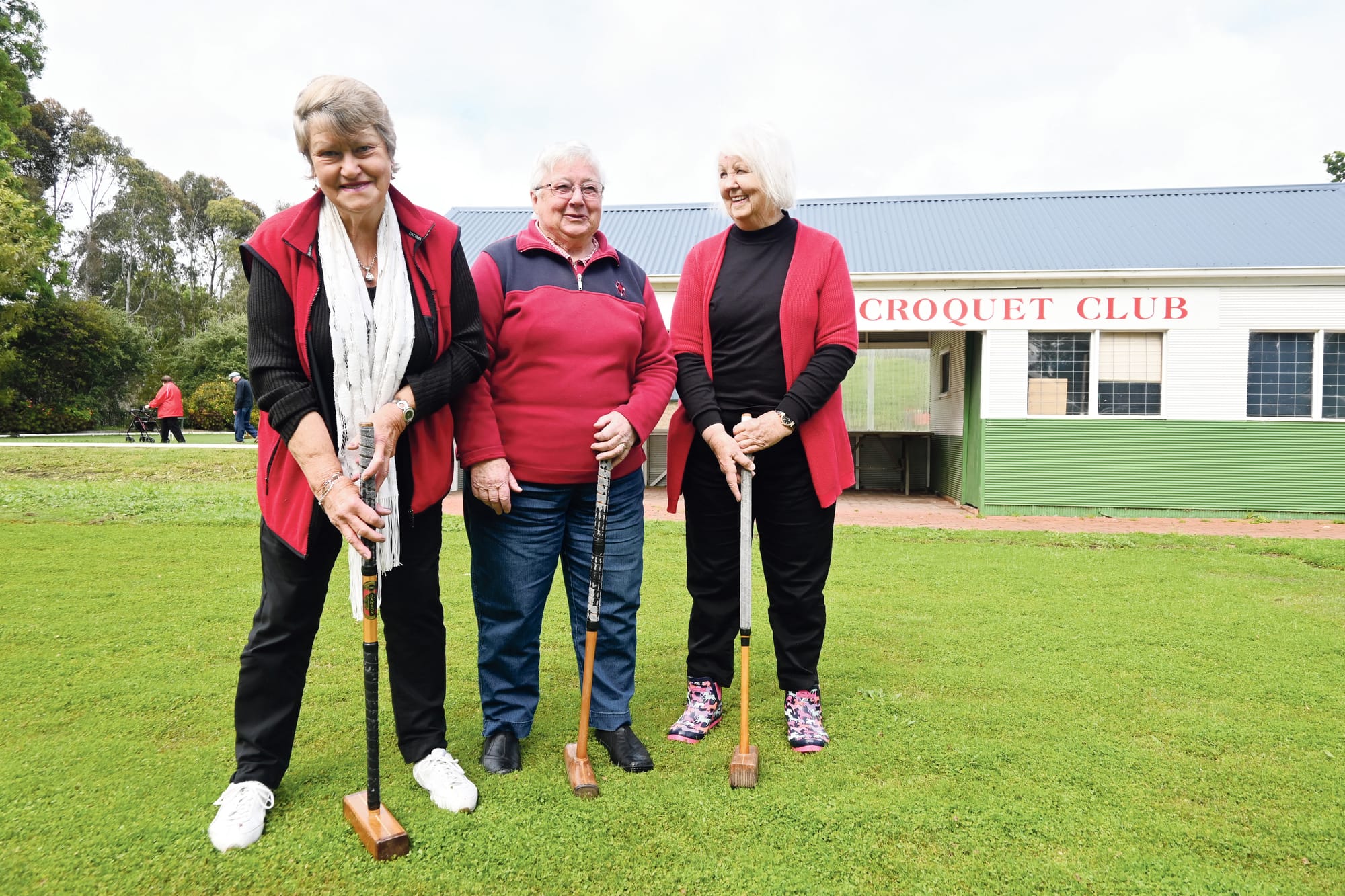 A SWING AND A HIT: Come and try croquet