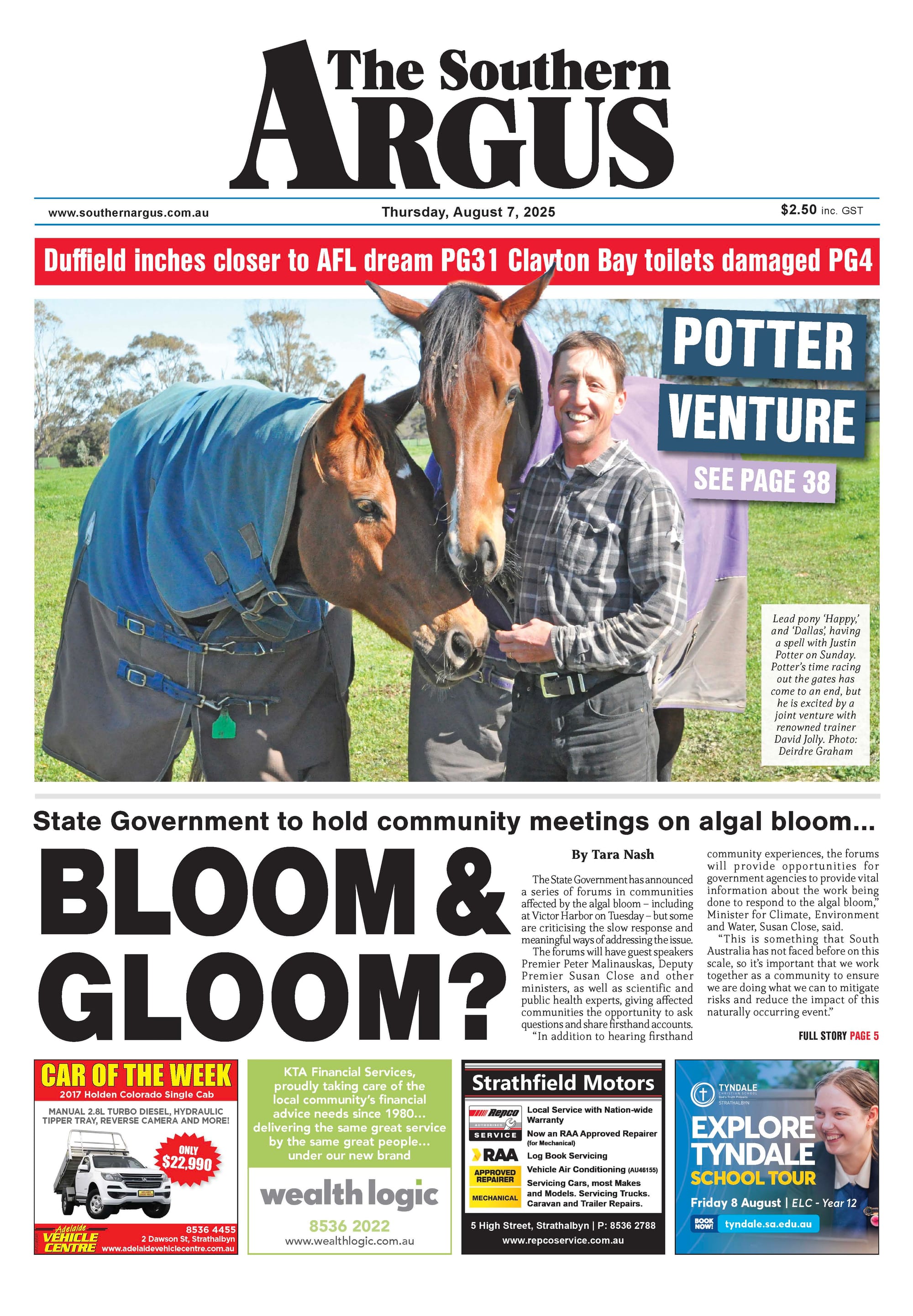 The Southern Argus - August 7, 2025