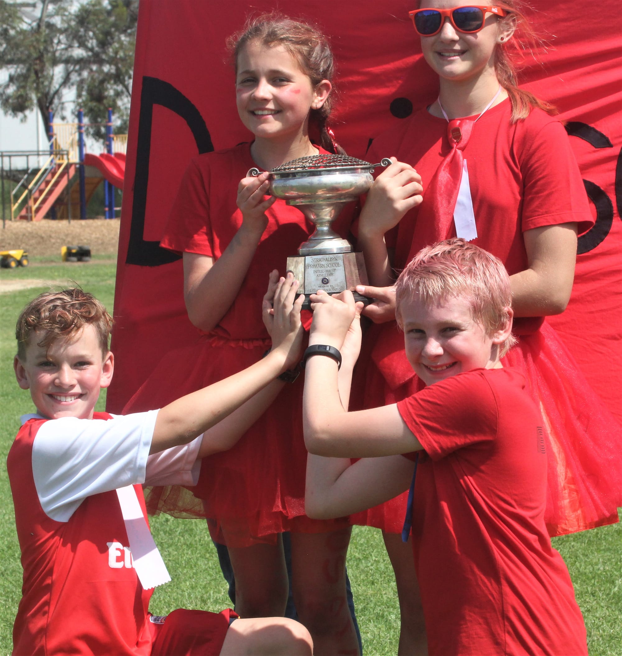 Davidson takes home inter-house athletics cup at EFS Sports Day