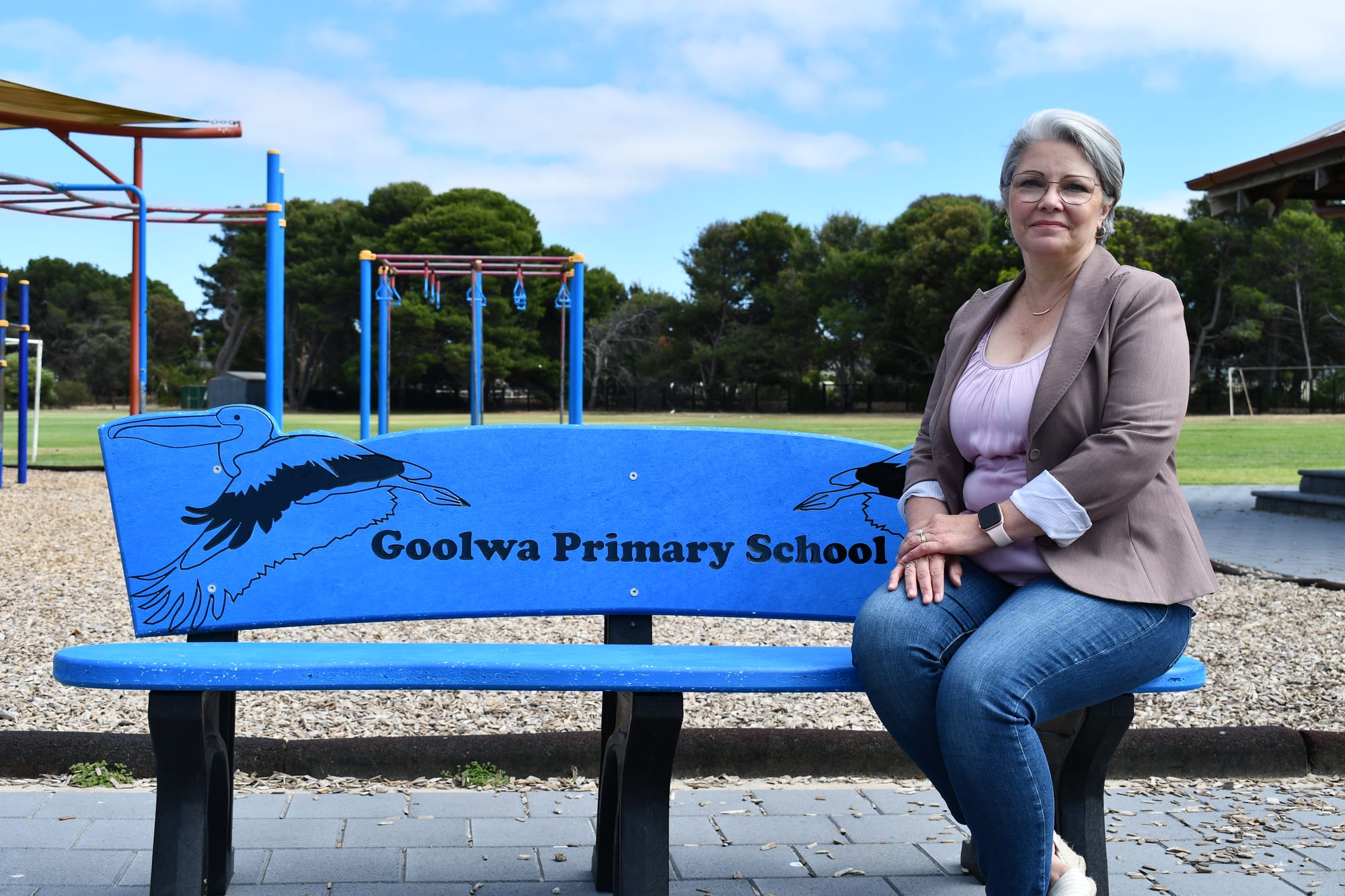 GOODBYE GOOLWA... Principal hand-over at local school