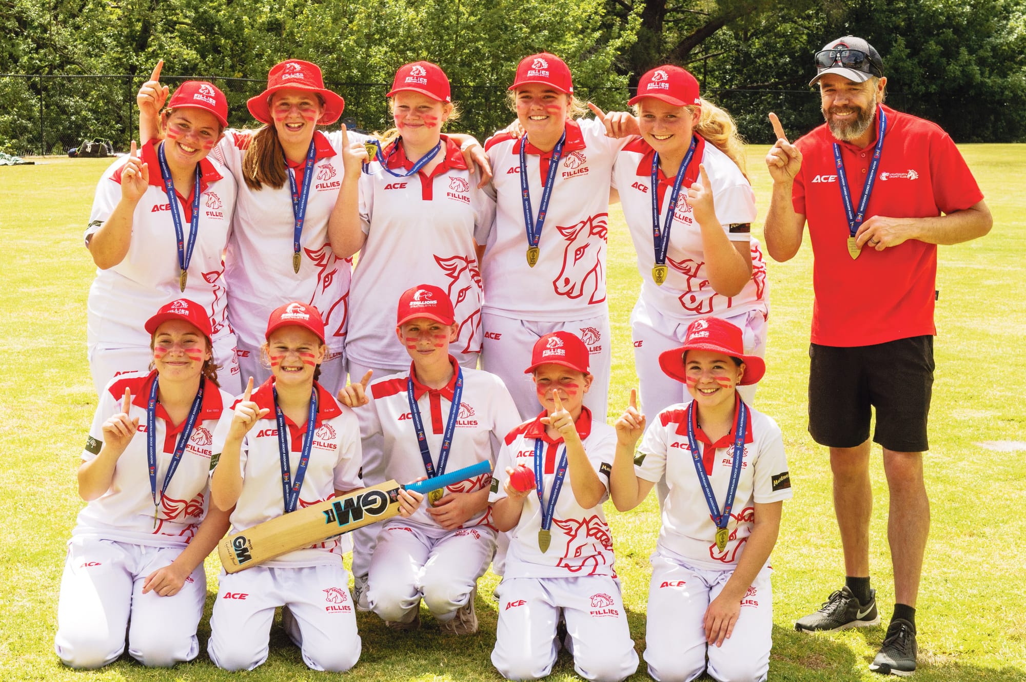 Strathalbyn Fillies all smiles after Grand Final win against Aldgate Black