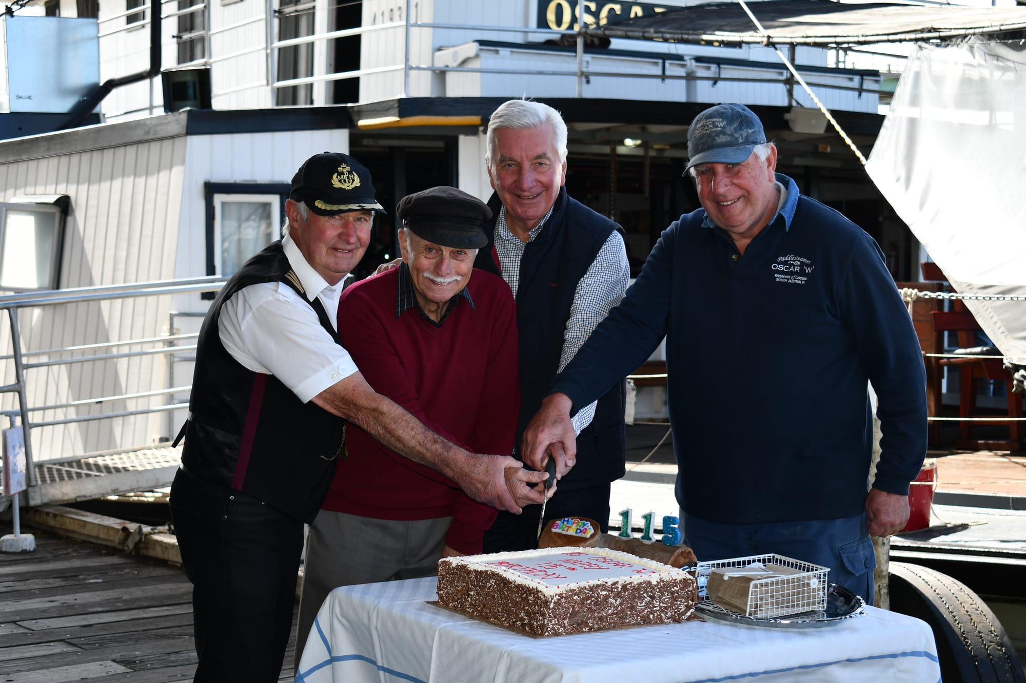 Boat-load of fun for Oscar W’s birthday milestone