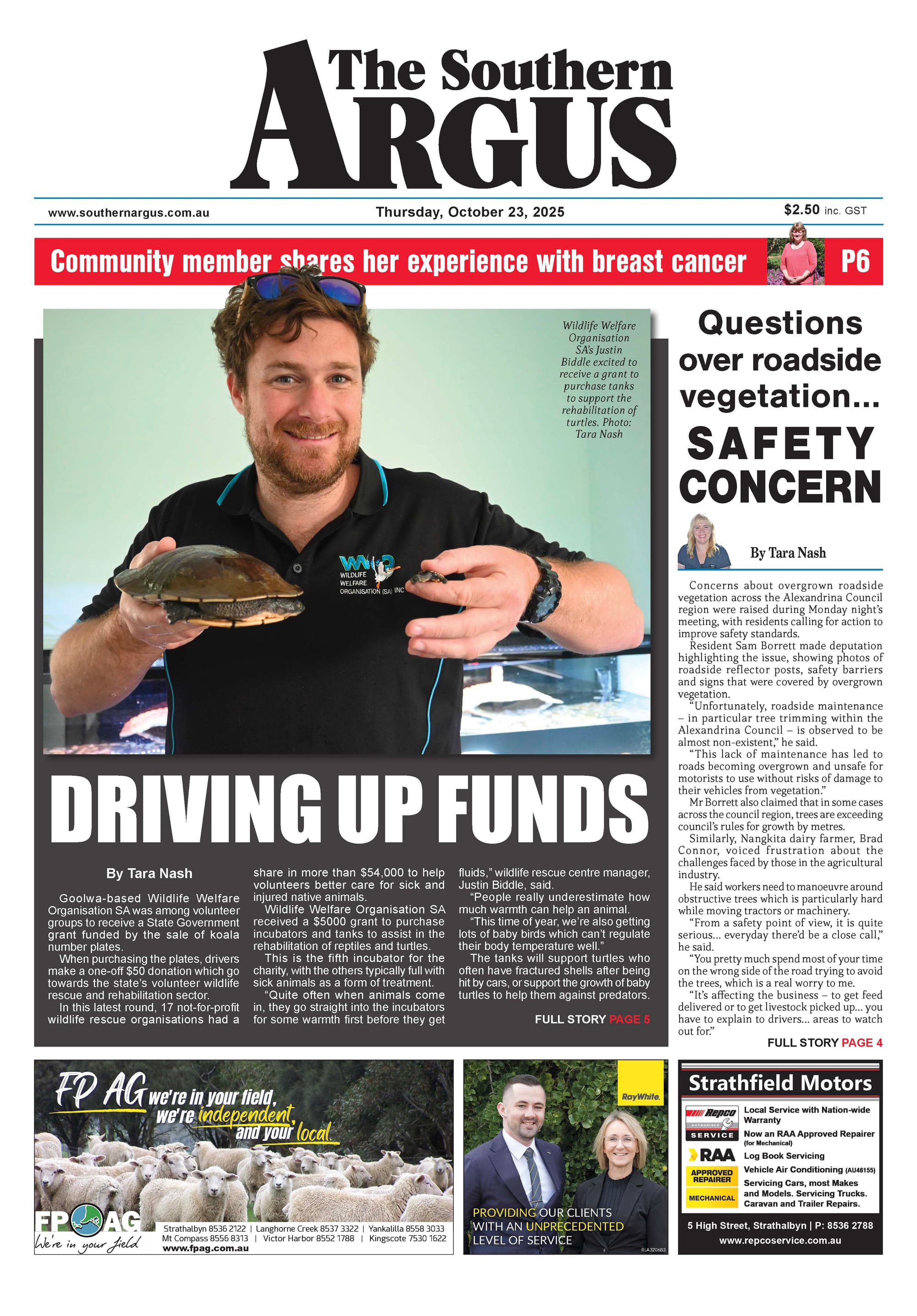 The Southern Argus - October 23, 2025