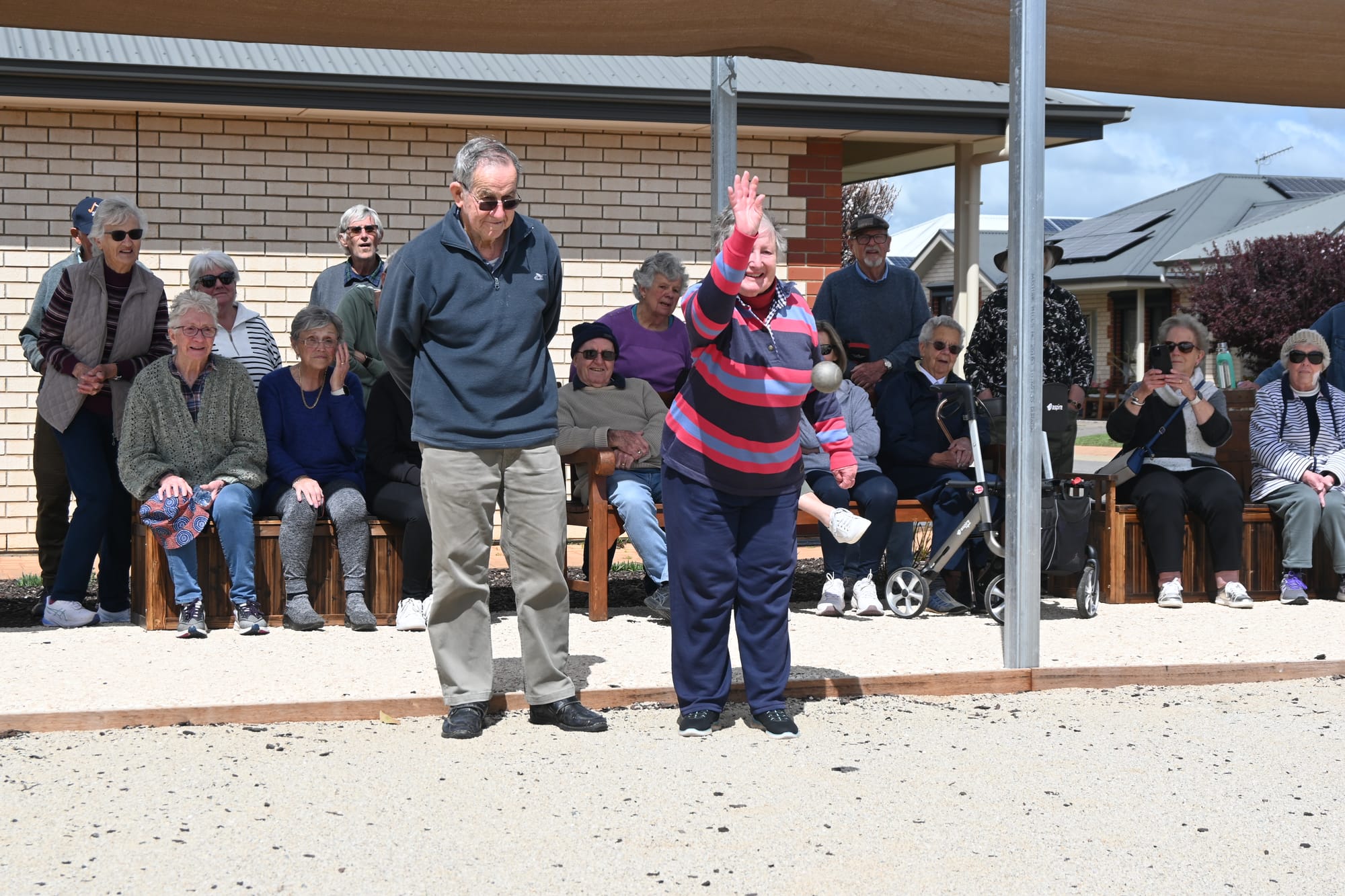 New pétanque playing grounds ready for action