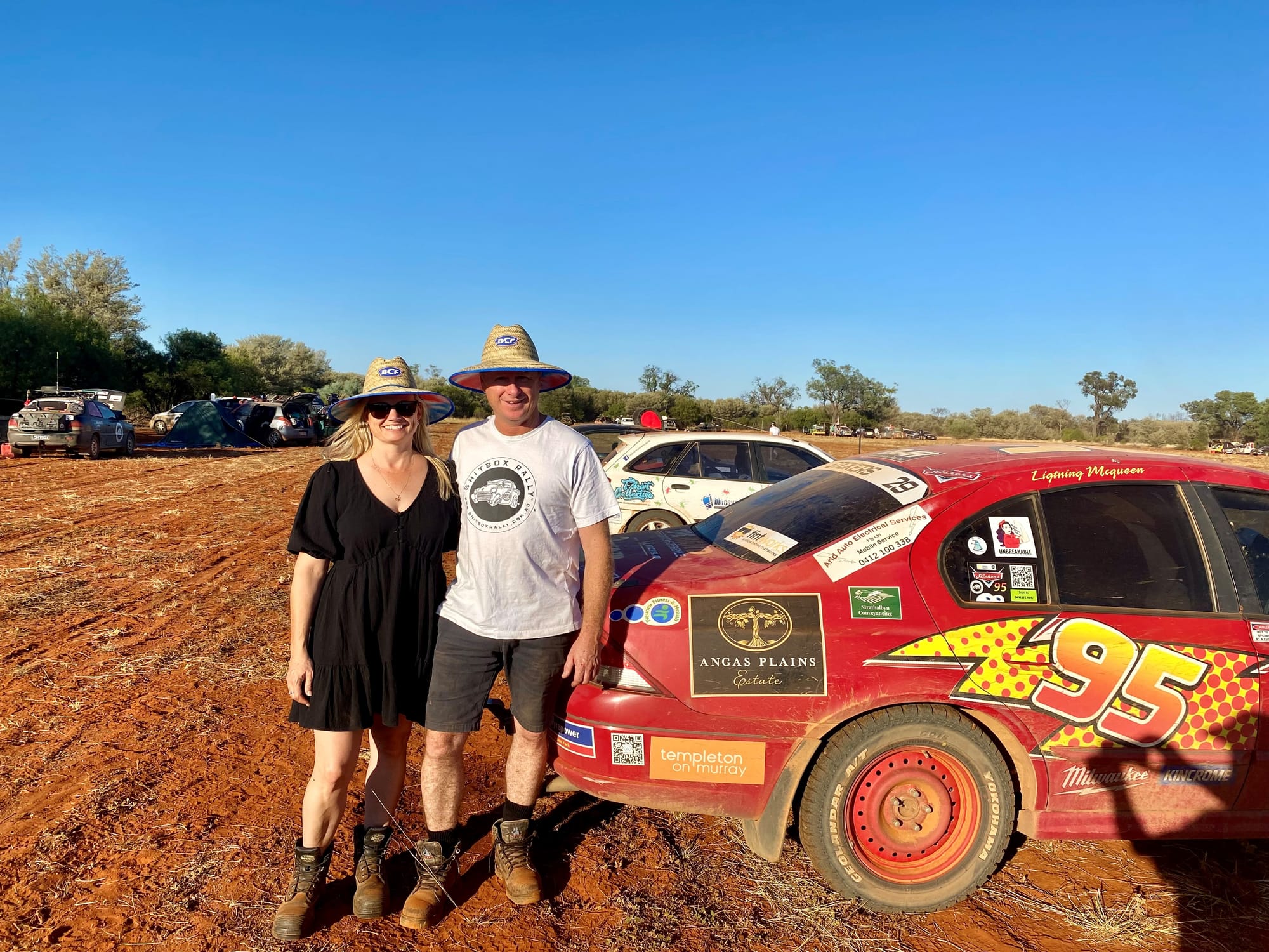 Milang family take ‘shitbox’ through outback