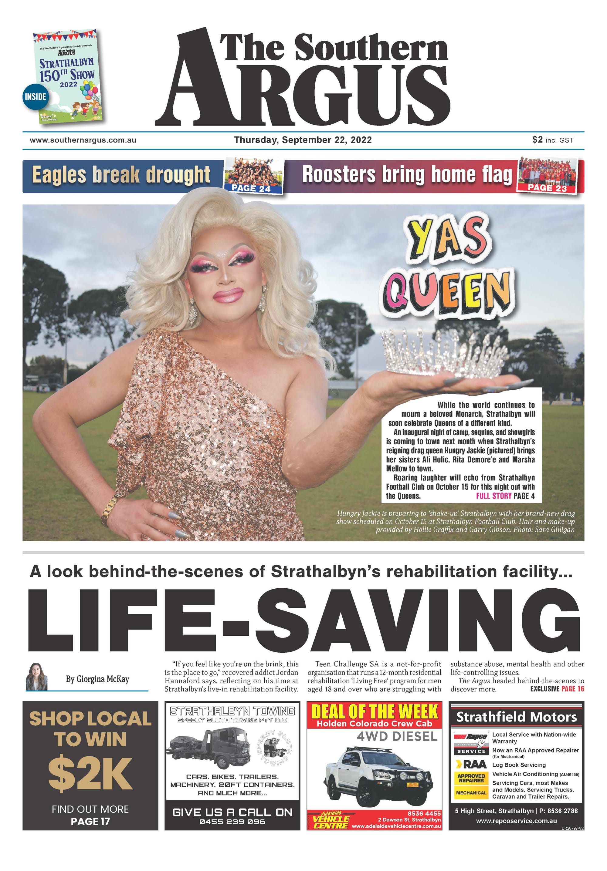 The Southern Argus - September 22, 2022