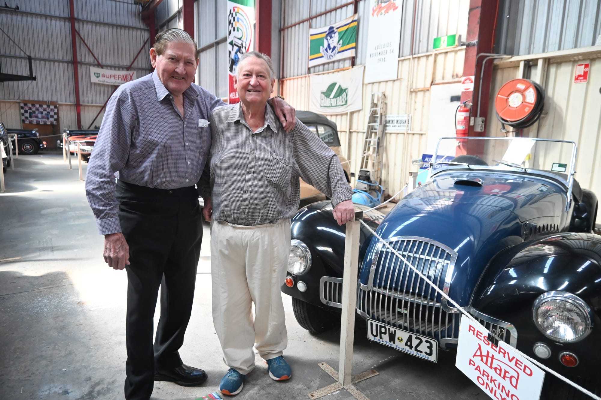 LOCAL PIT STOP: Legend race car driver visits Goolwa