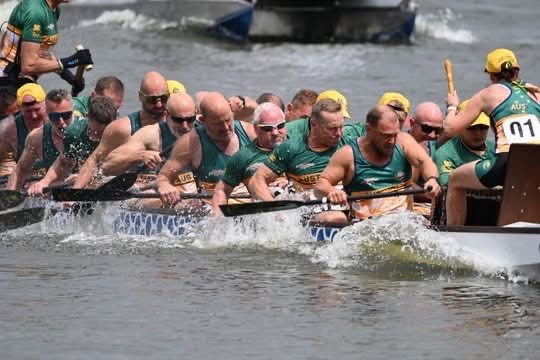 Top 10 finish for Australia at World Dragon Boat Racing Championships