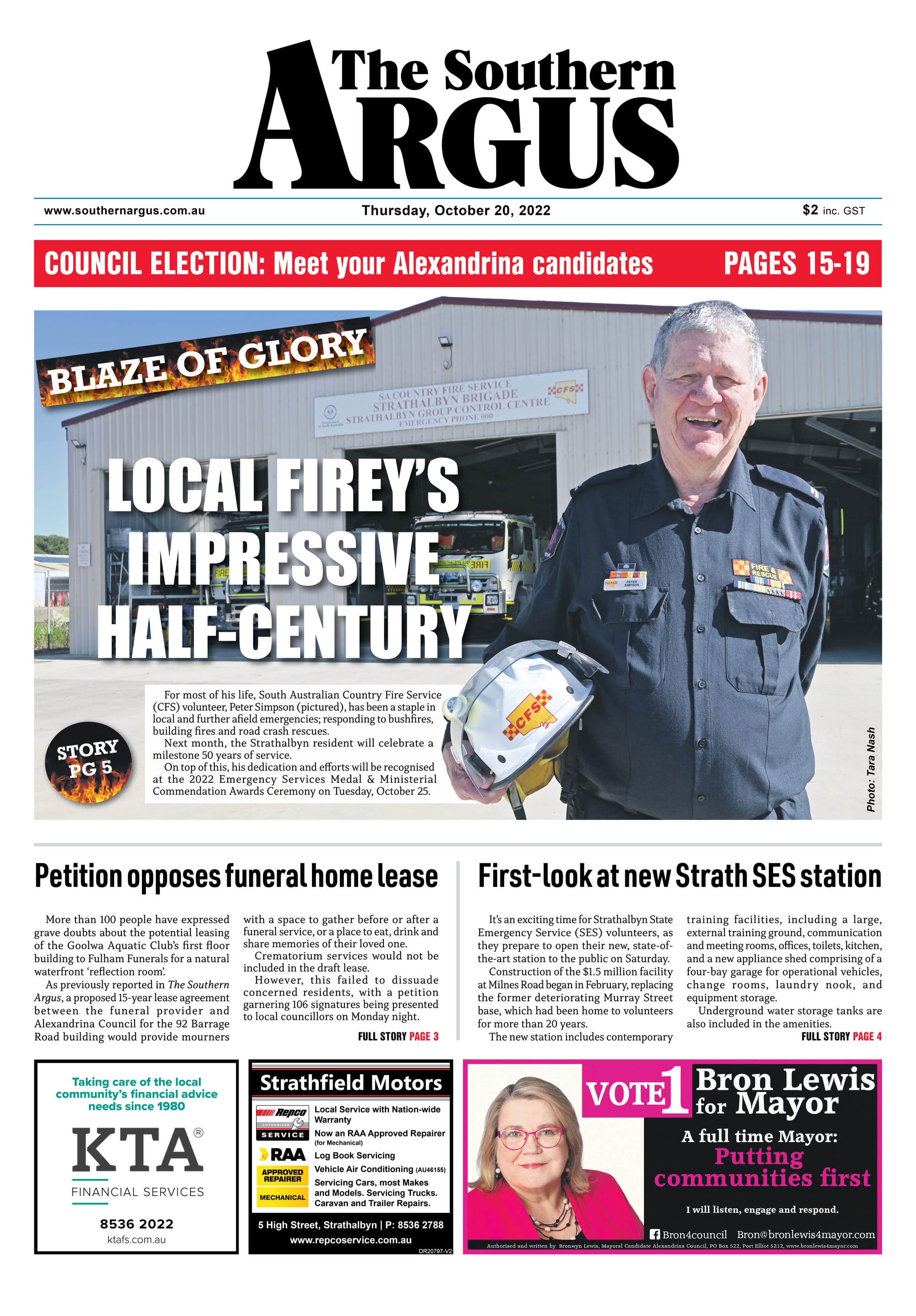 The Southern Argus - October 20, 2022