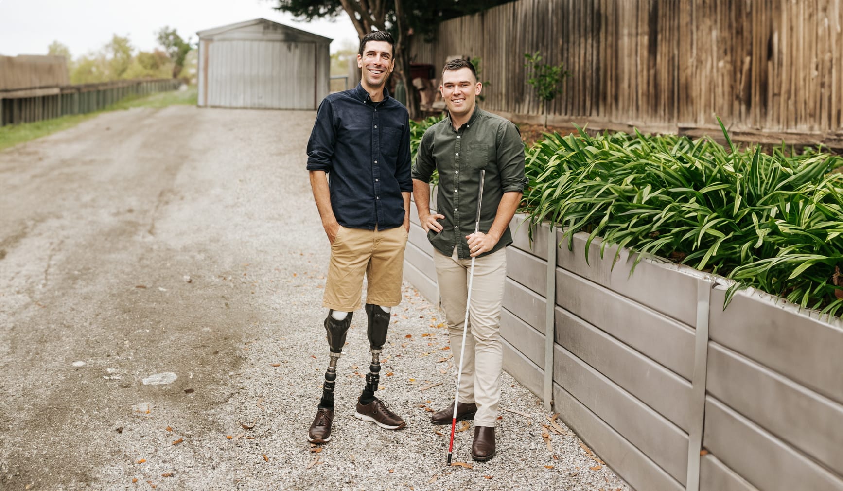 ‘Legless and Blind’ spread the word