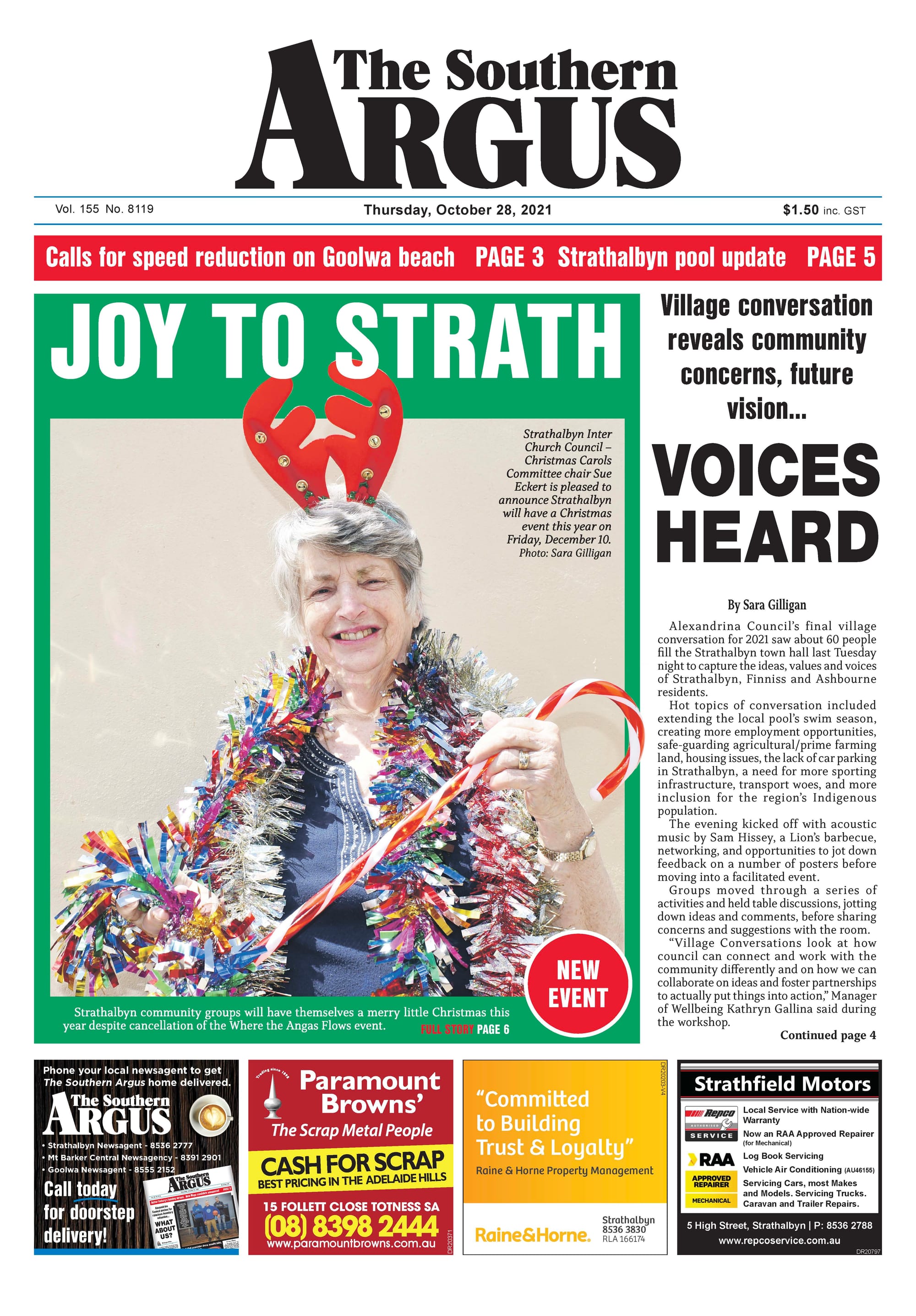 The Southern Argus - October 28, 2021