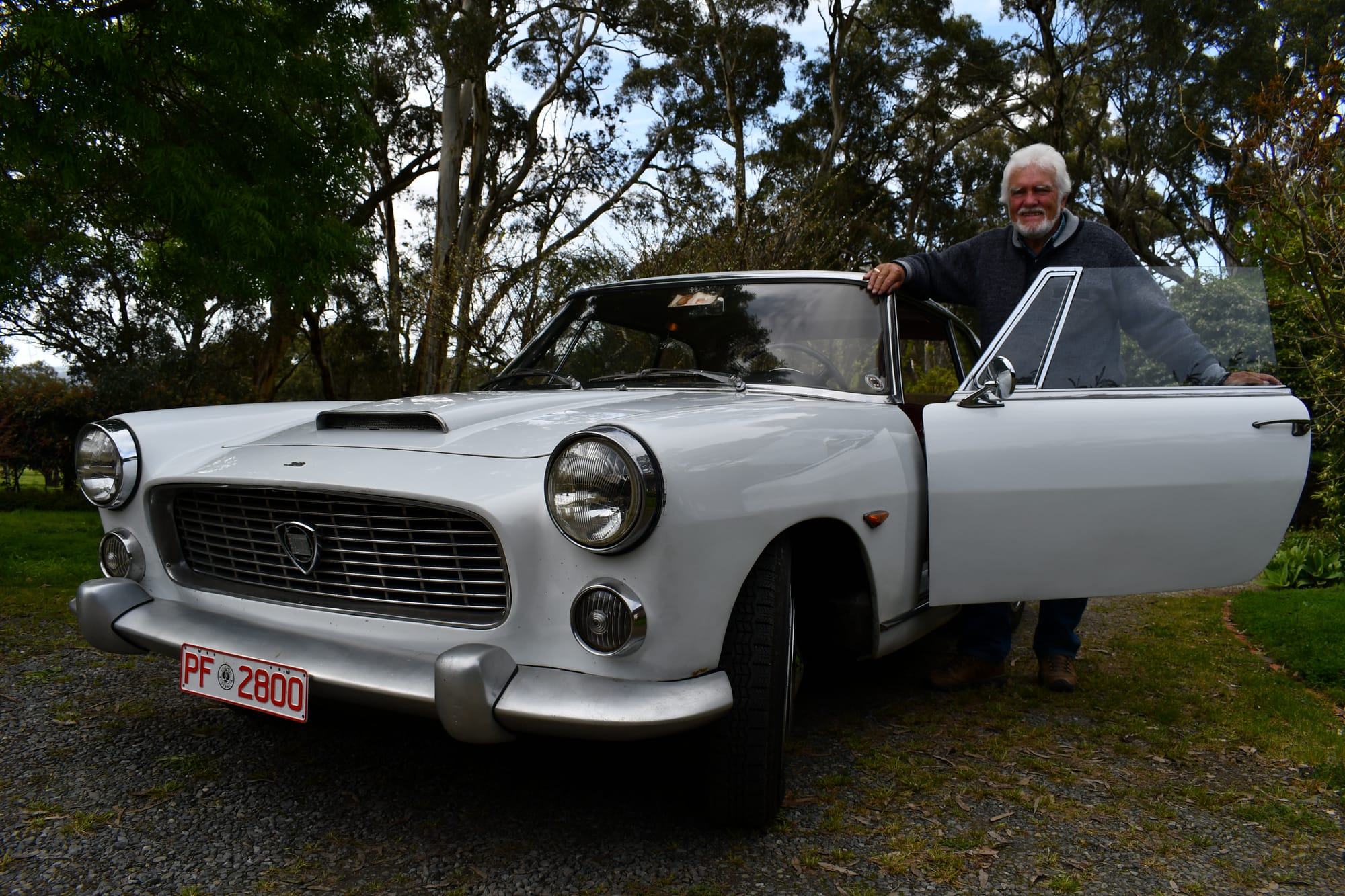 Lancia fanatic ready to hit the road for Bay to Birdwood