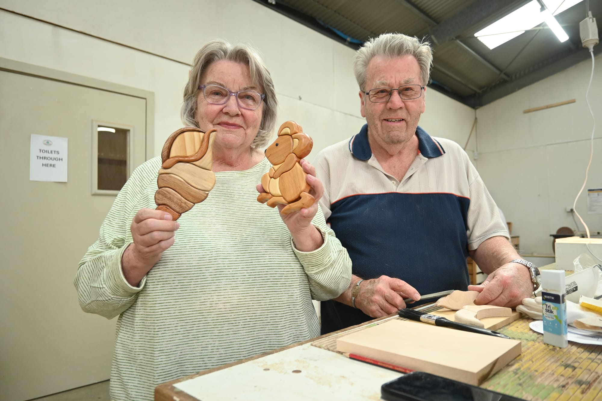 Group practising unique art form