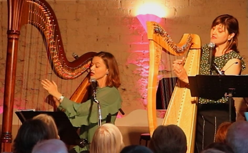 Emma Horwood and HarpSong at St Andrews