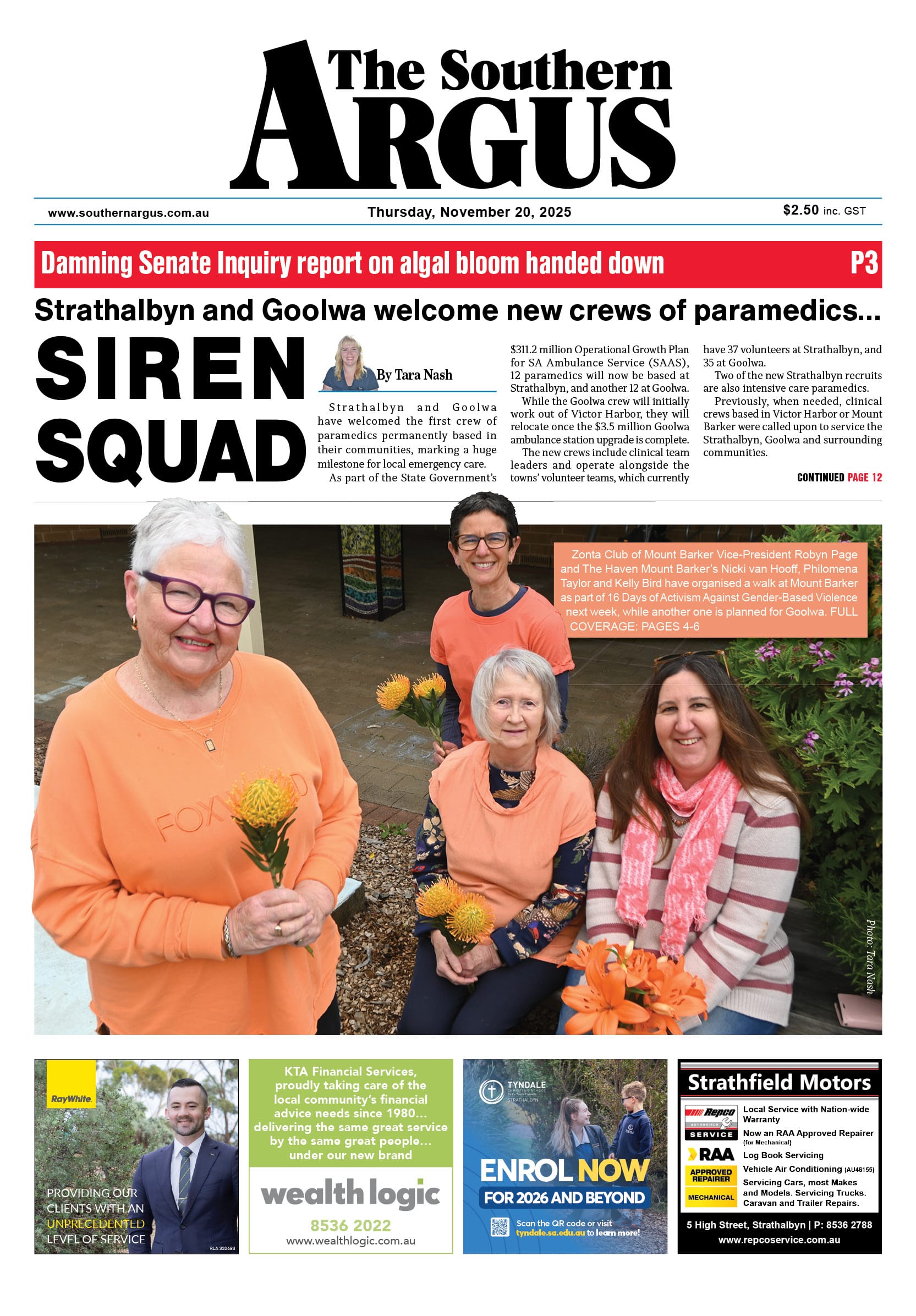 The Southern Argus - November 20, 2025
